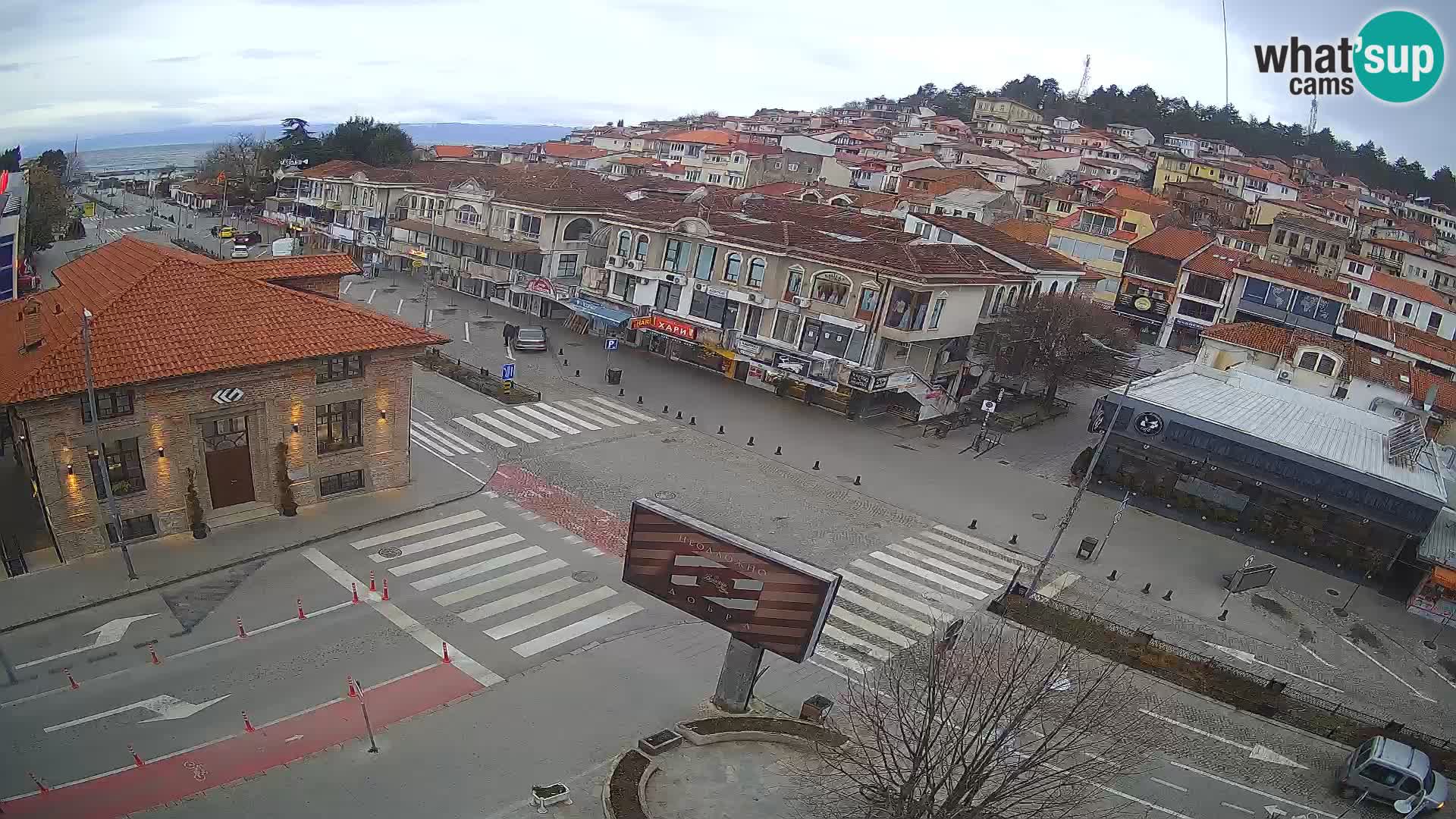 Webcam Altstadt und Zentrum von Ohrid