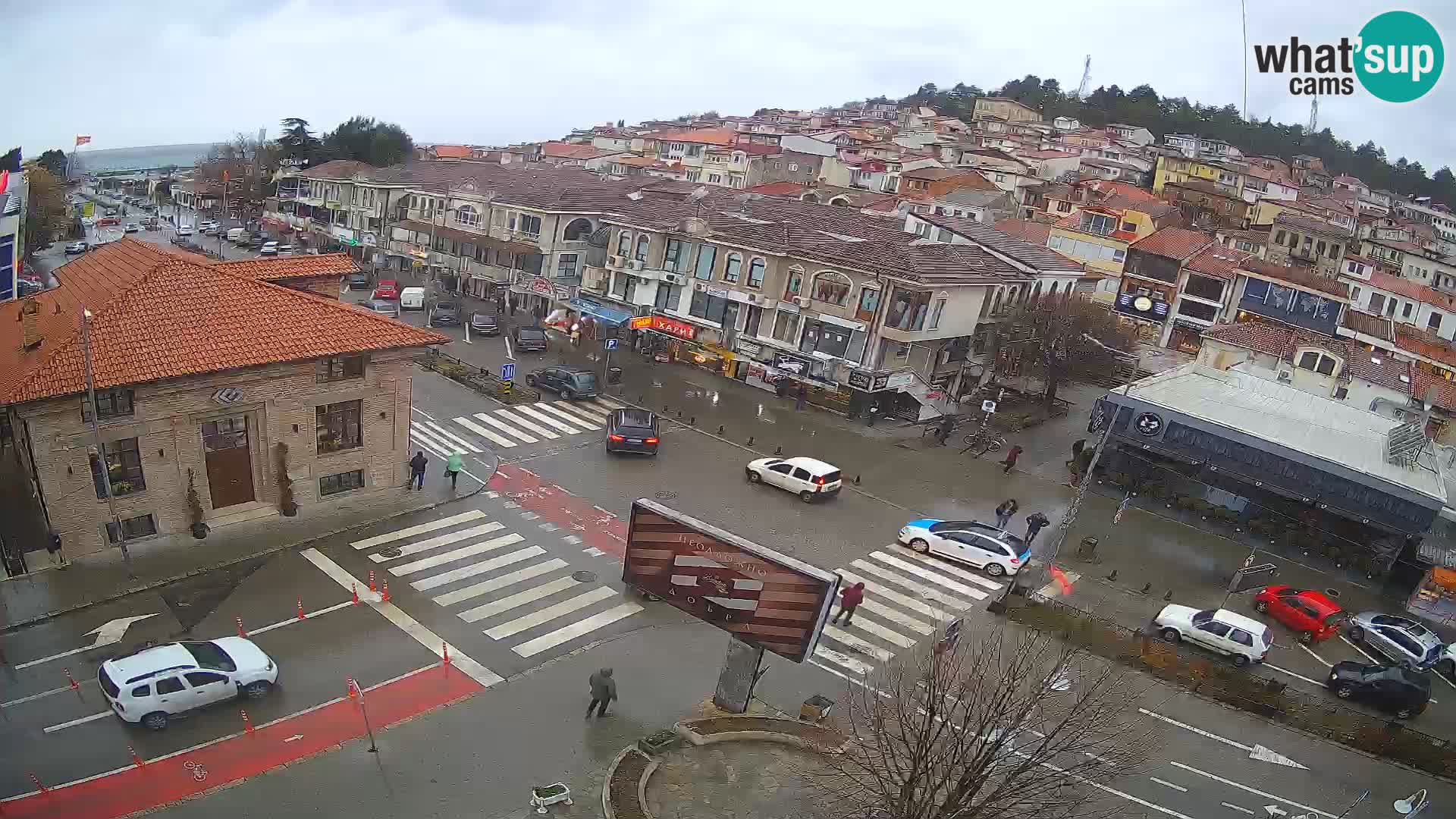 Webcam Altstadt und Zentrum von Ohrid