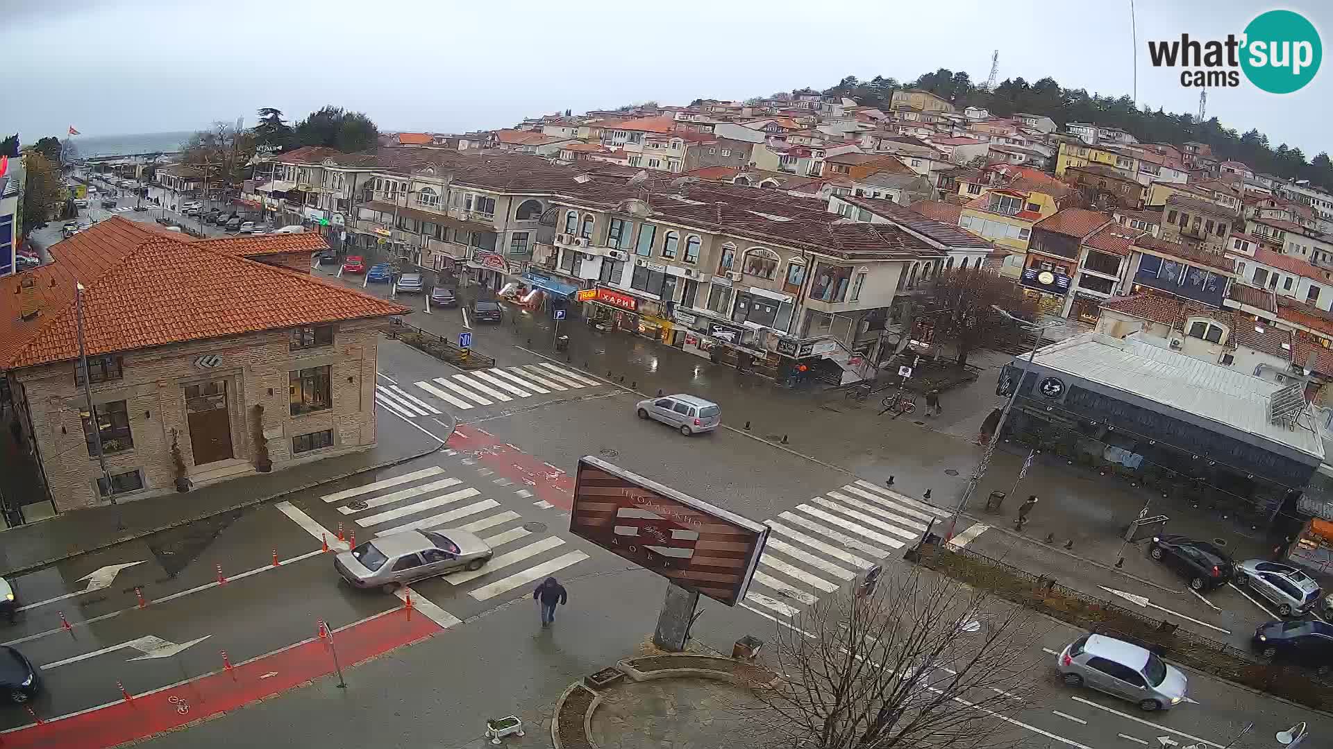 Webcam Ohrid old town and center