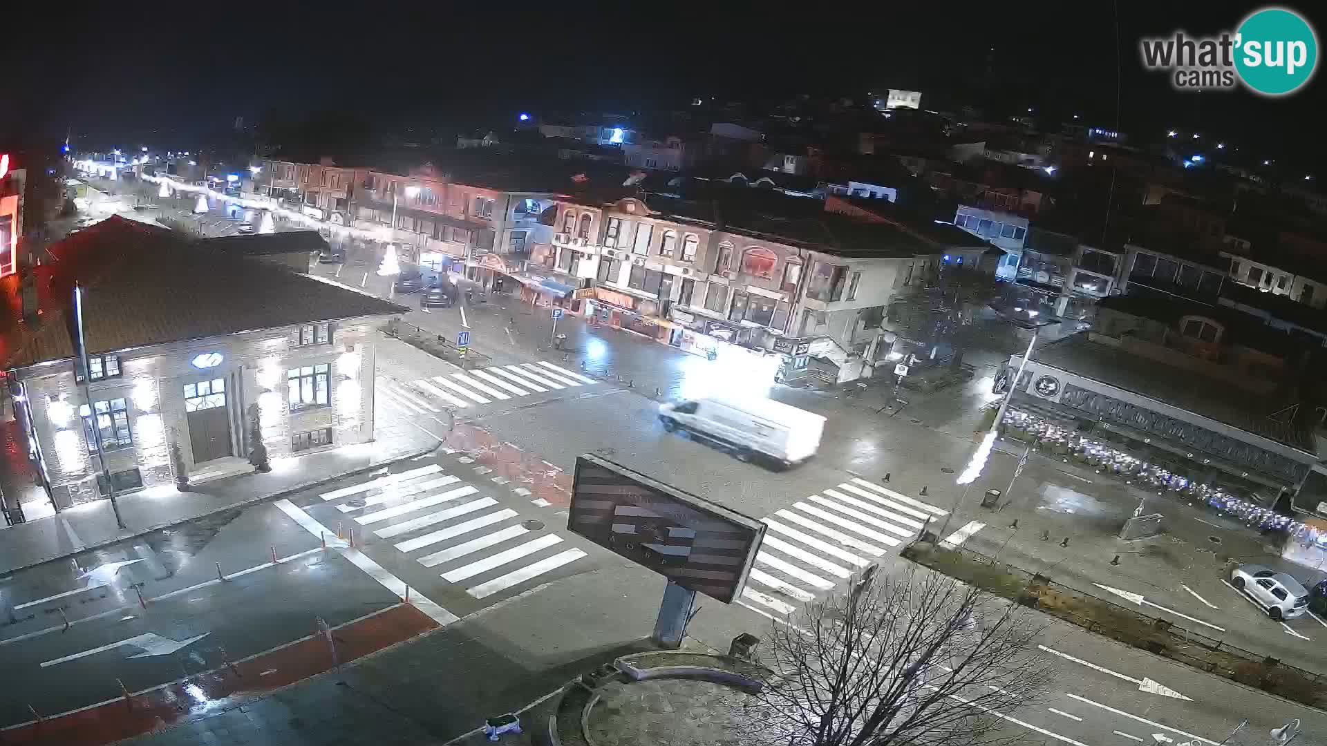 Webcam Ohrid old town and center