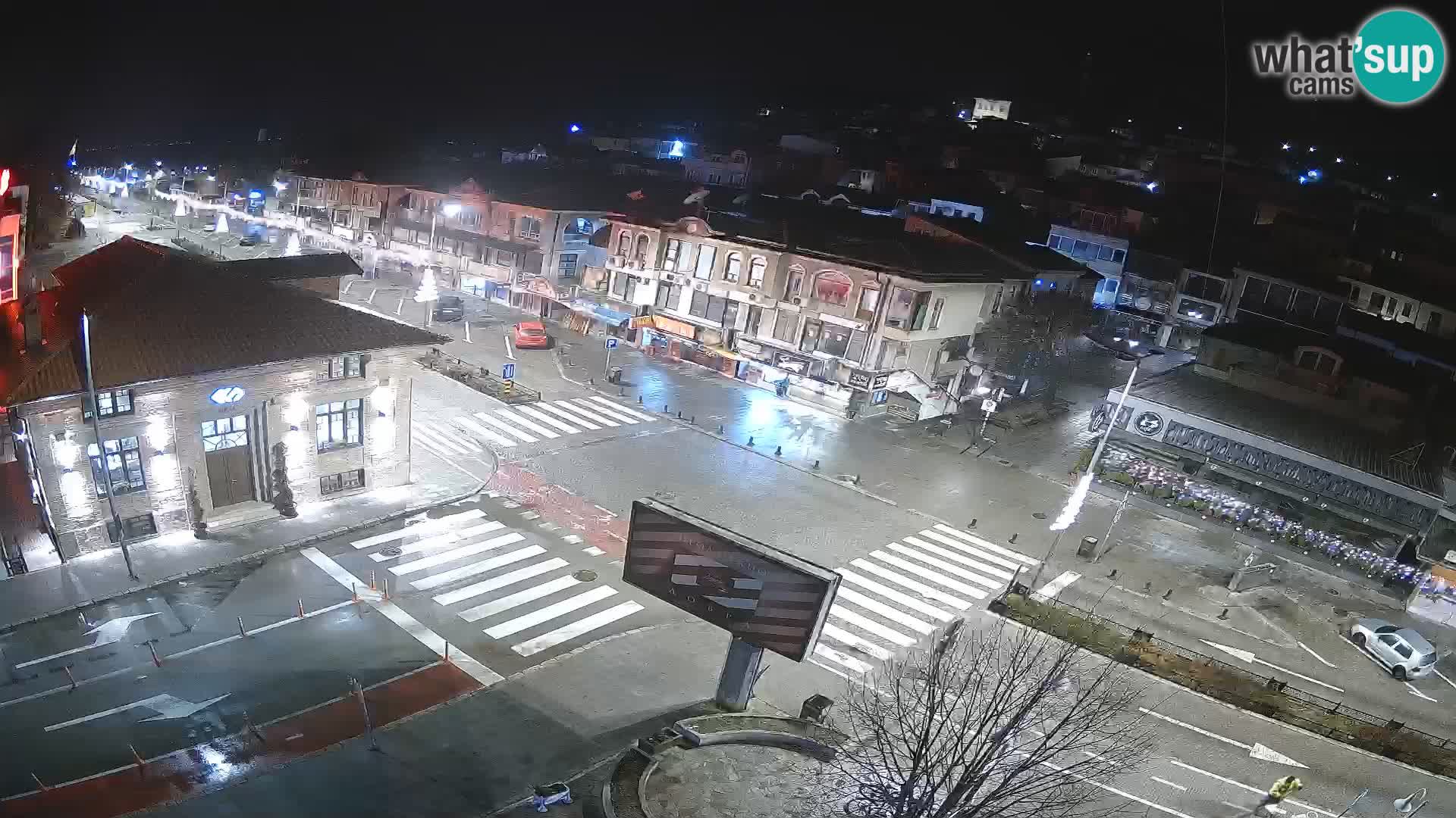 Webcam de la vieille ville et du centre d’Ohrid