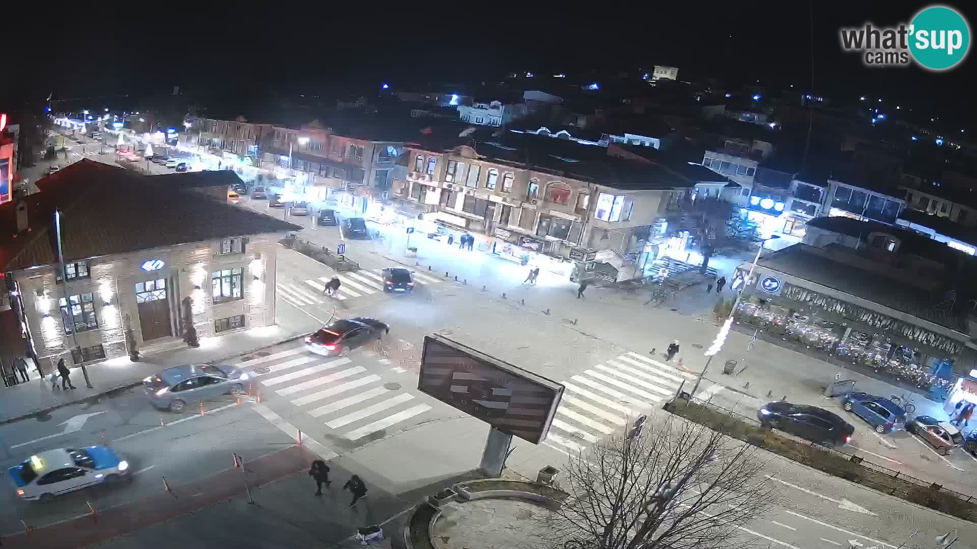 Webcam de la vieille ville et du centre d’Ohrid