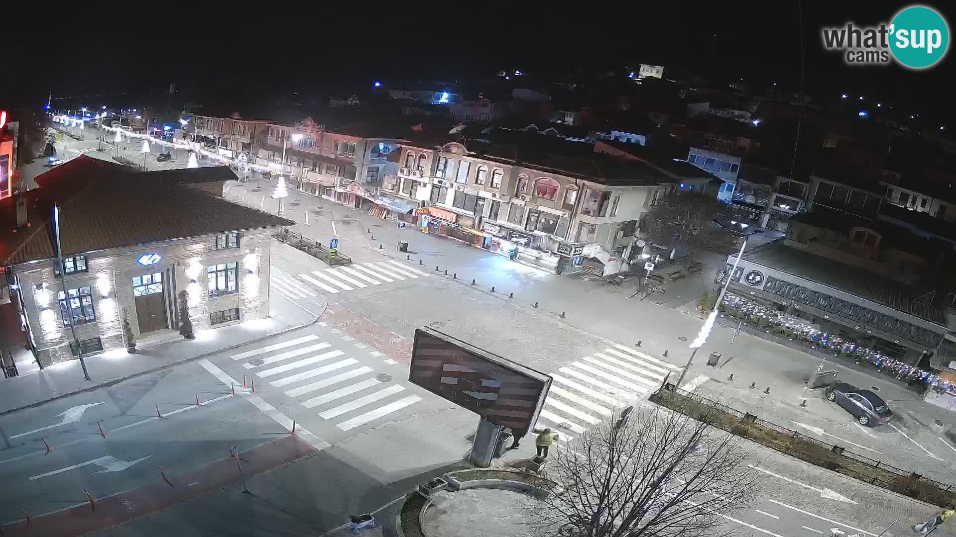 Webcam Ohrid old town and center