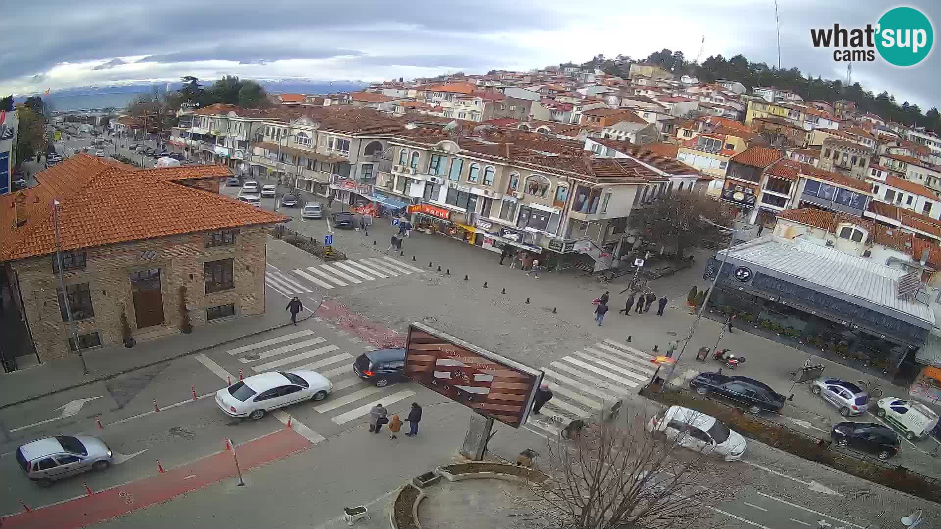 Webcam Città Vecchia e Centro di Ohrid – Macedonia