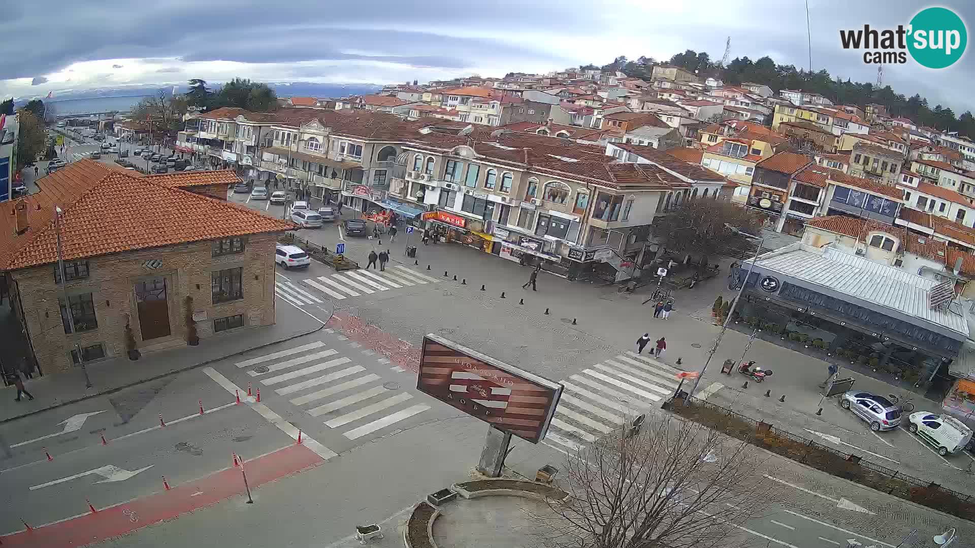 Webcam Città Vecchia e Centro di Ohrid – Macedonia