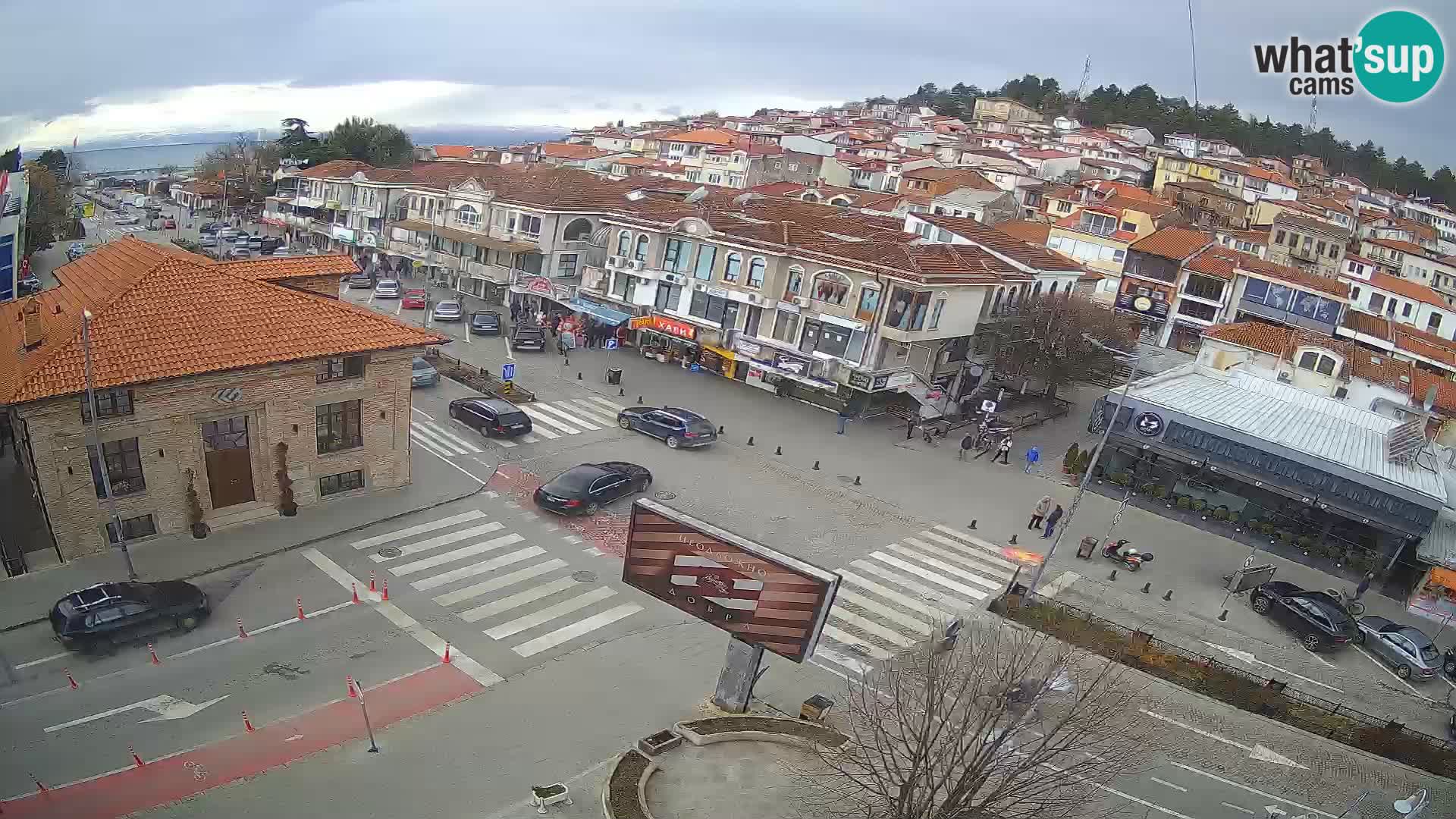 Webcam Città Vecchia e Centro di Ohrid – Macedonia