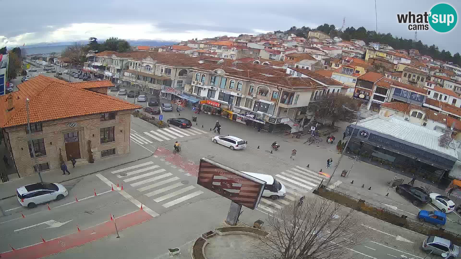 Webcam Altstadt und Zentrum von Ohrid