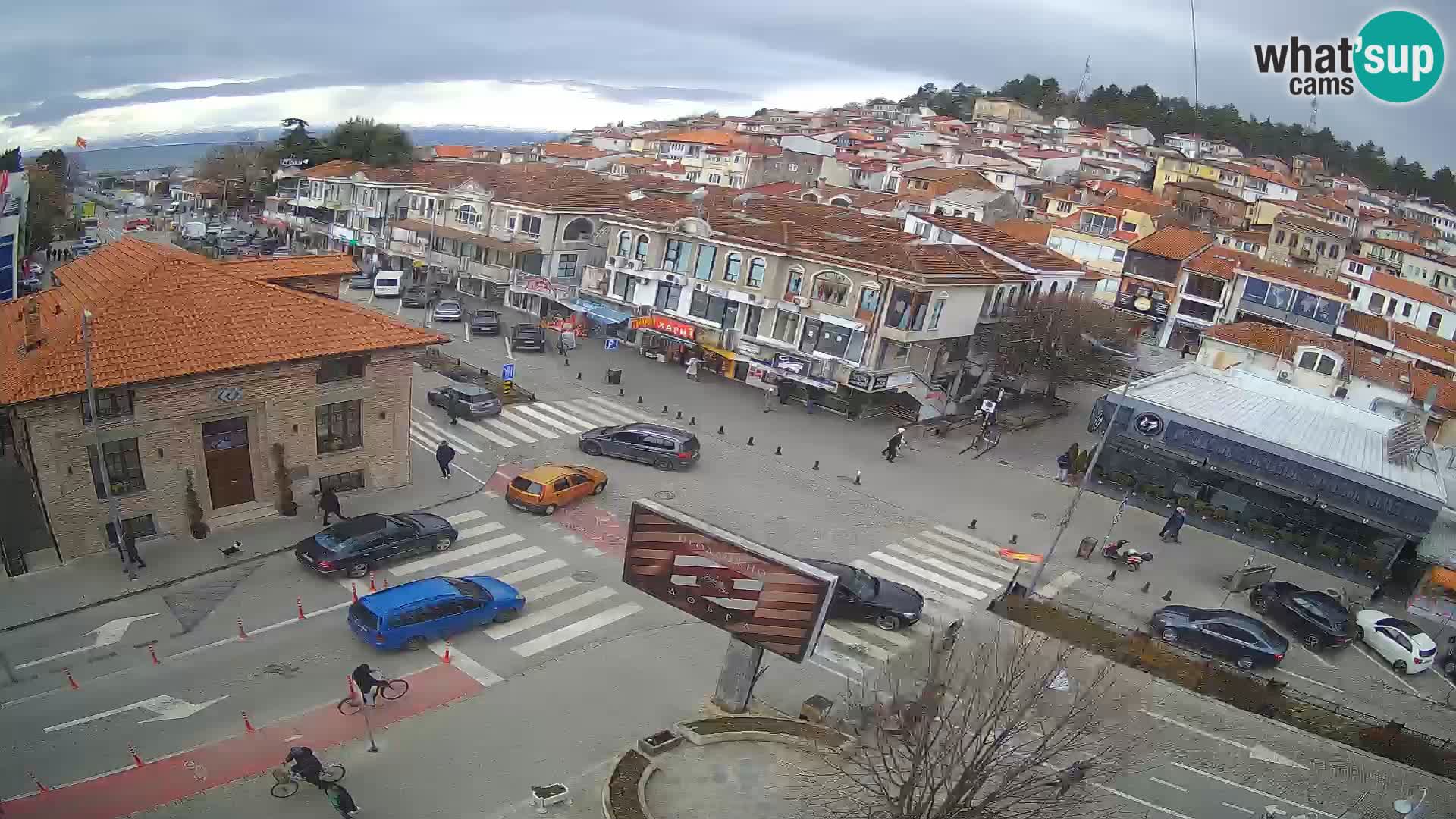 Webcam Città Vecchia e Centro di Ohrid – Macedonia