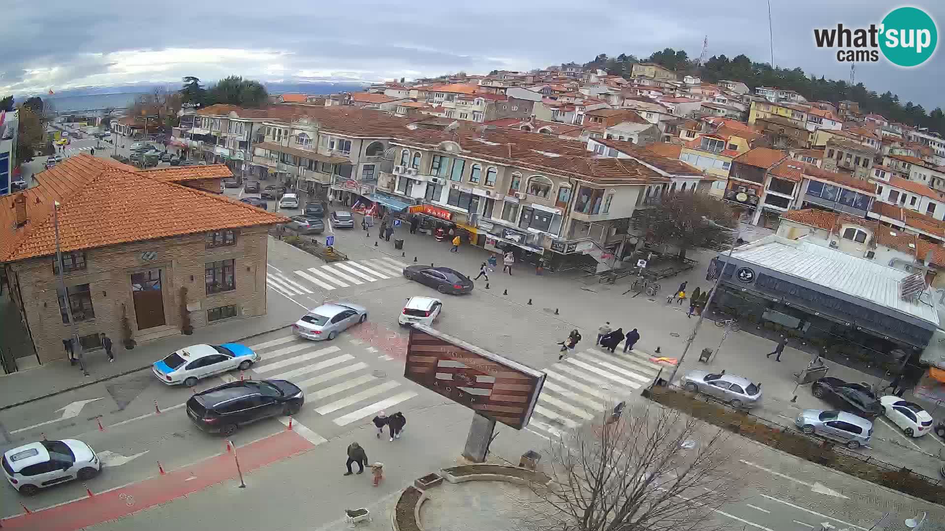 Webcam Città Vecchia e Centro di Ohrid – Macedonia