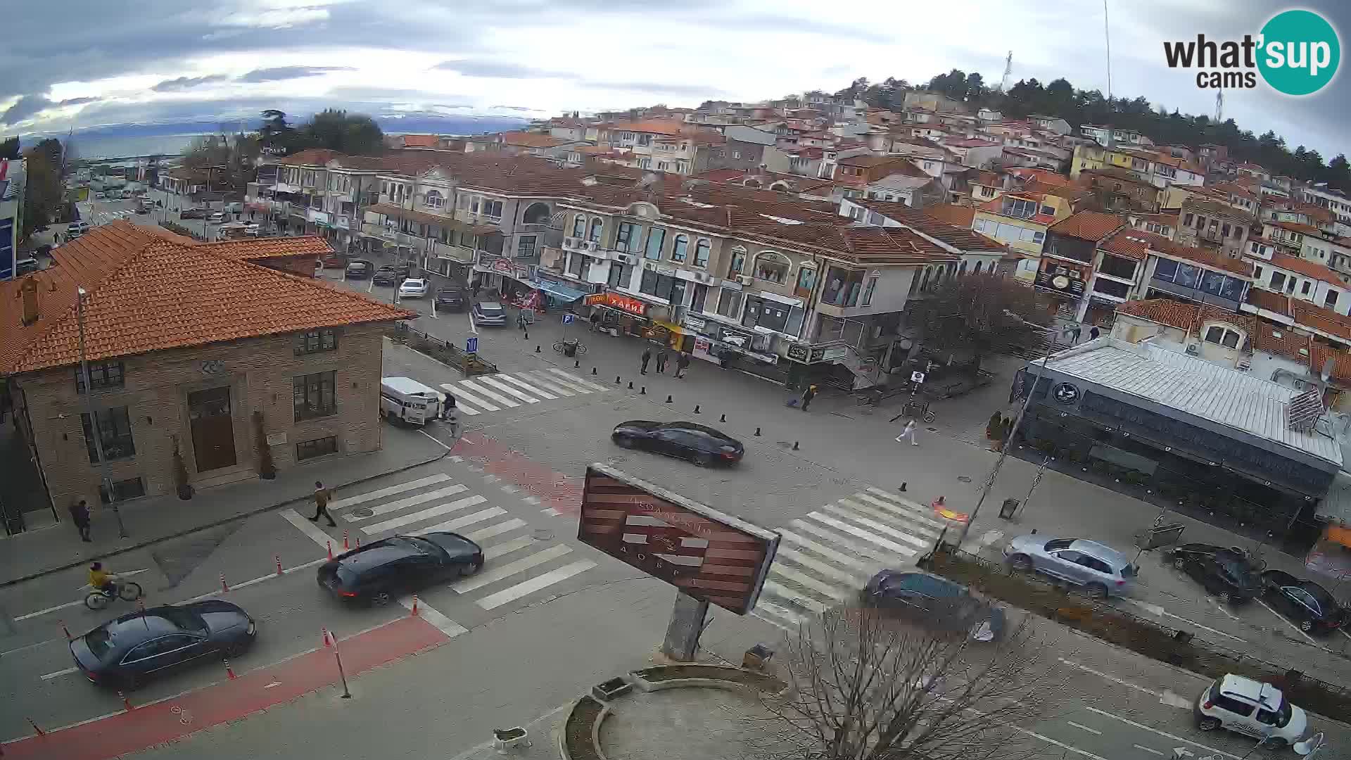 Webcam Altstadt und Zentrum von Ohrid