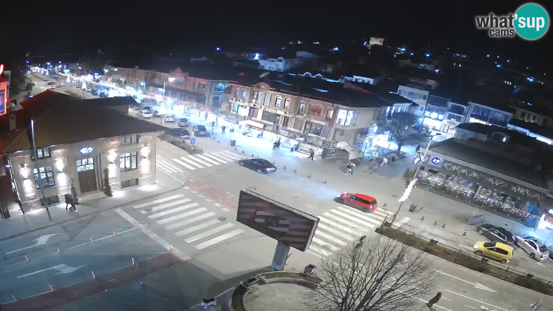 Webcam de la vieille ville et du centre d’Ohrid