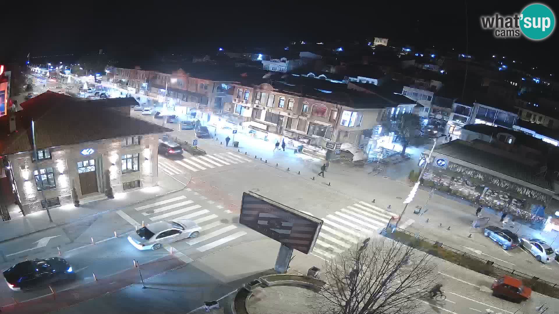 Webcam de la vieille ville et du centre d’Ohrid