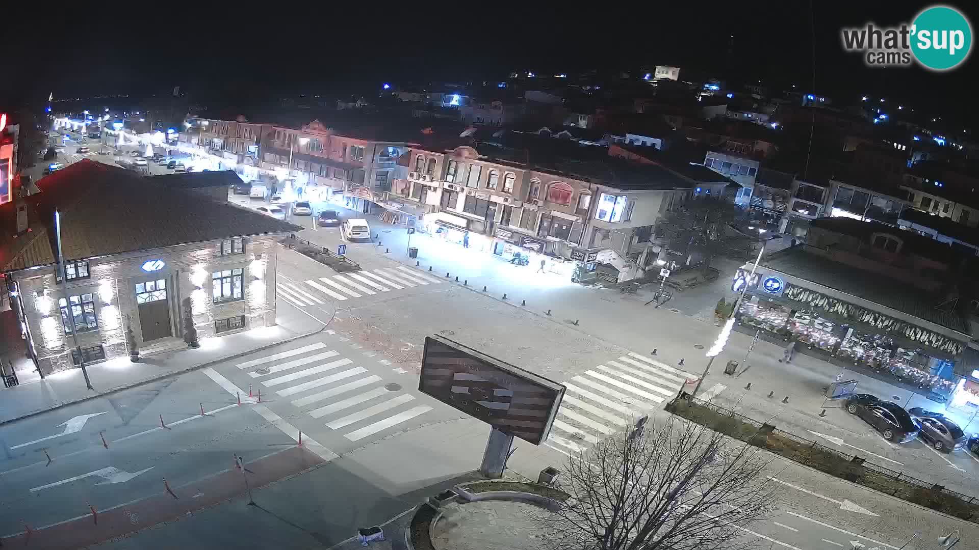 Webcam de la vieille ville et du centre d’Ohrid