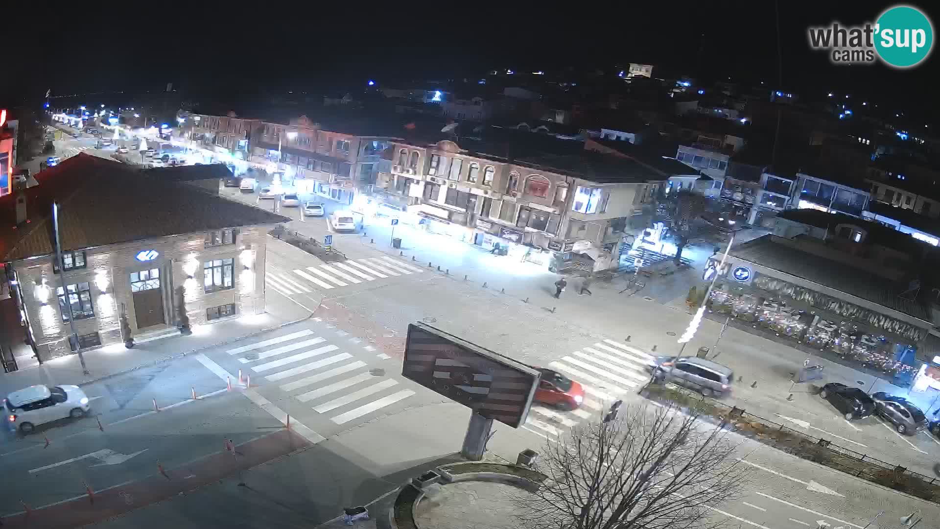 Webcam de la vieille ville et du centre d’Ohrid