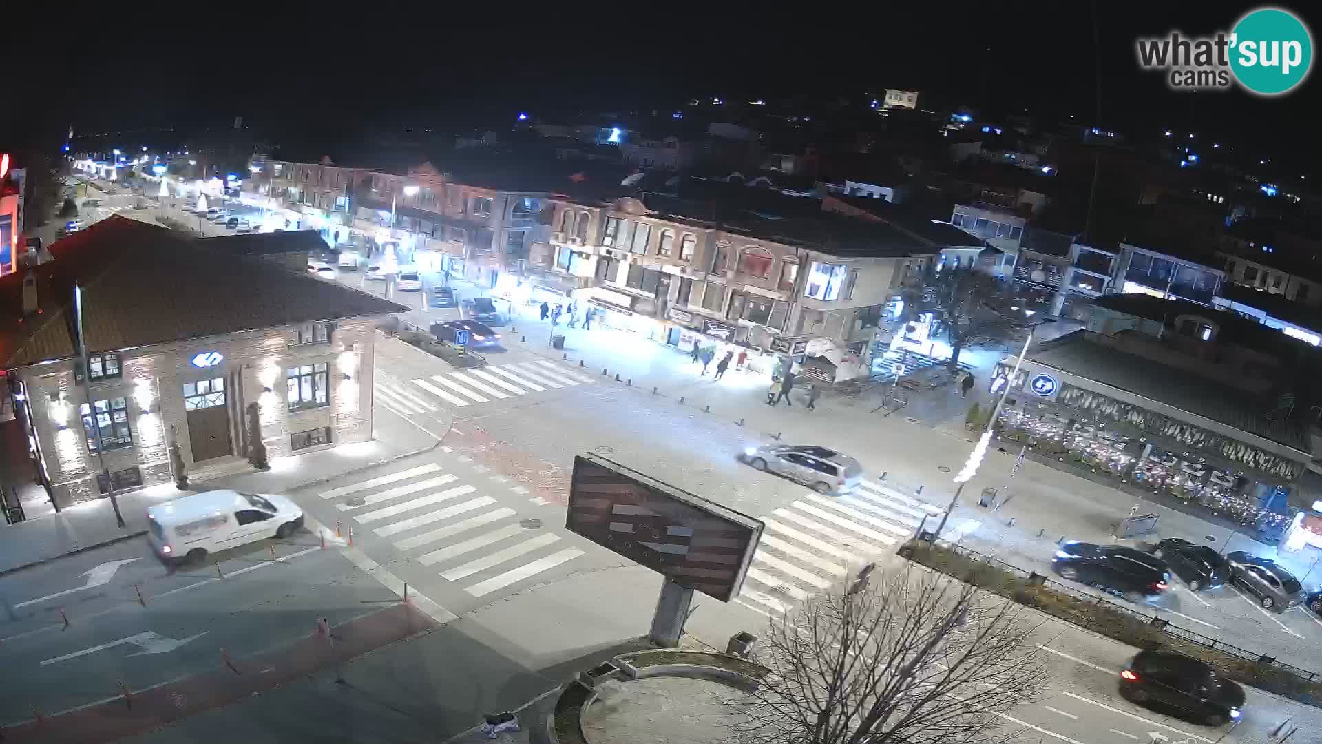 Webcam de la vieille ville et du centre d’Ohrid