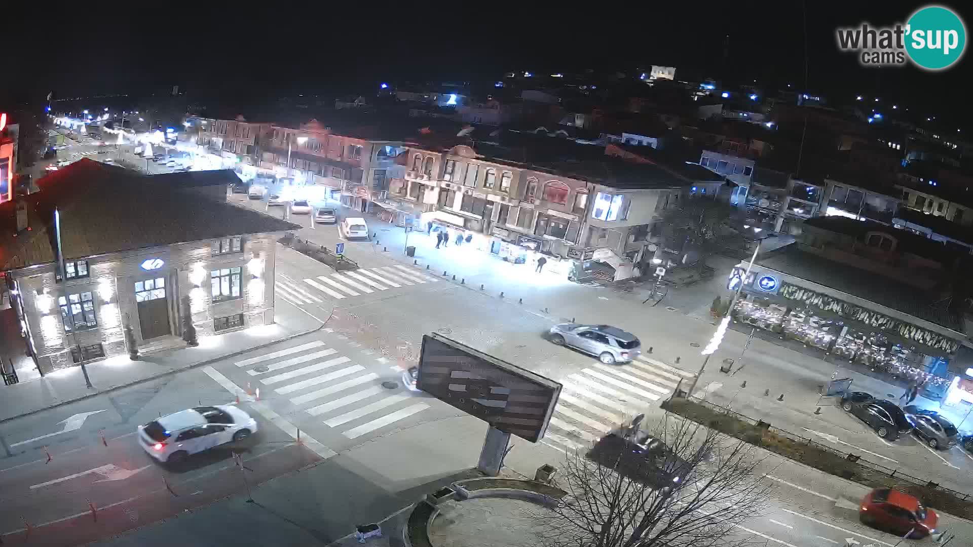 Webcam de la vieille ville et du centre d’Ohrid