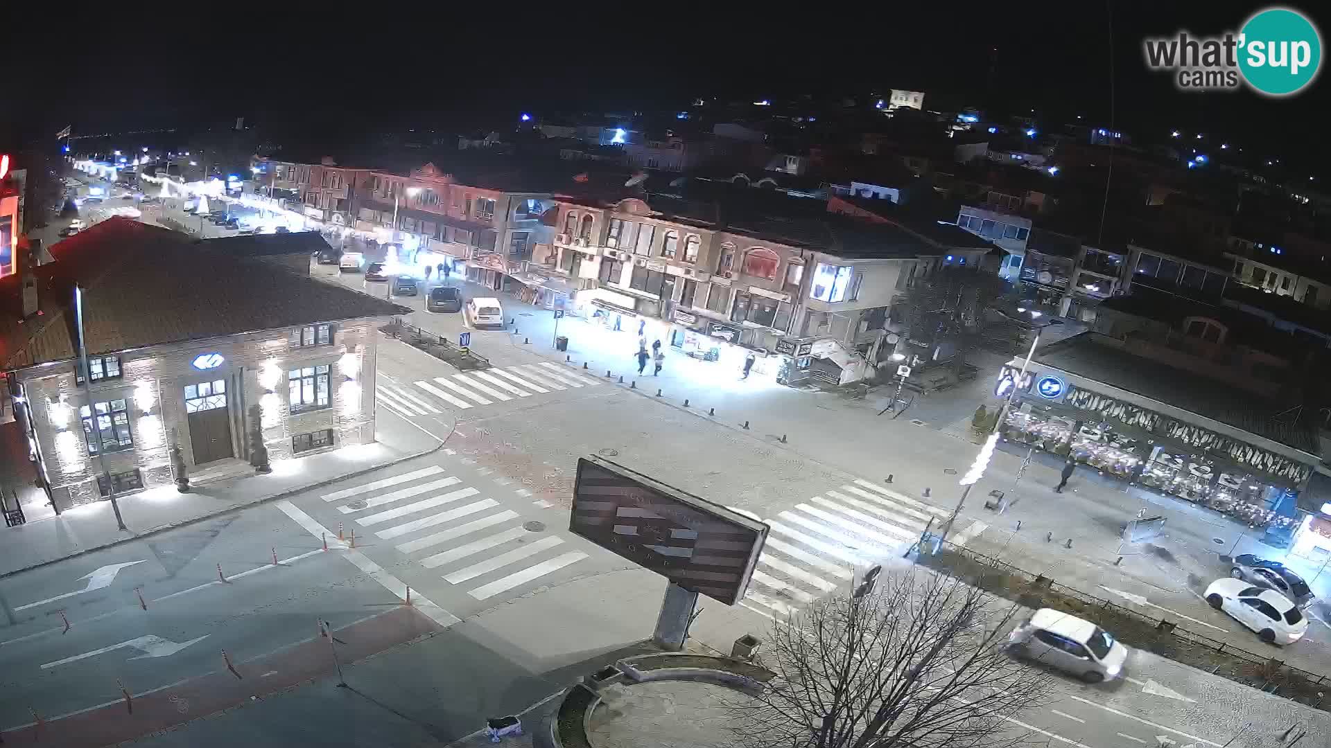 Webcam de la vieille ville et du centre d’Ohrid