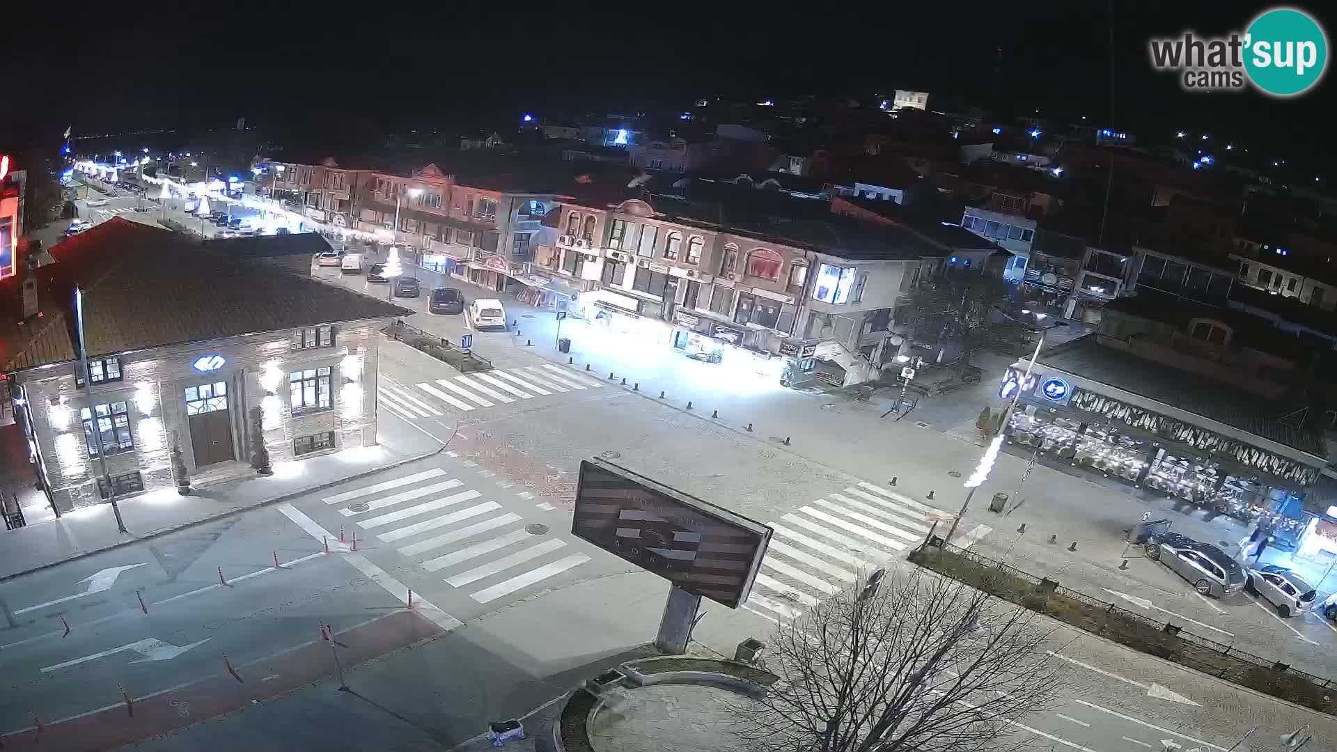 Webcam Ohrid old town and center