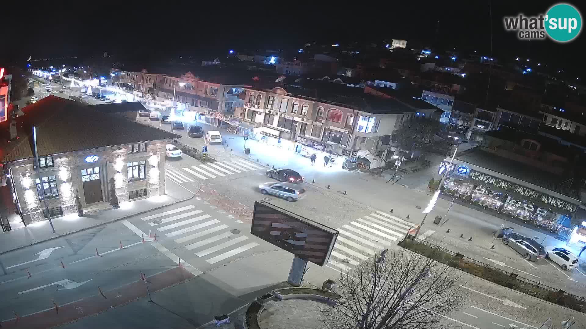 Webcam de la vieille ville et du centre d’Ohrid