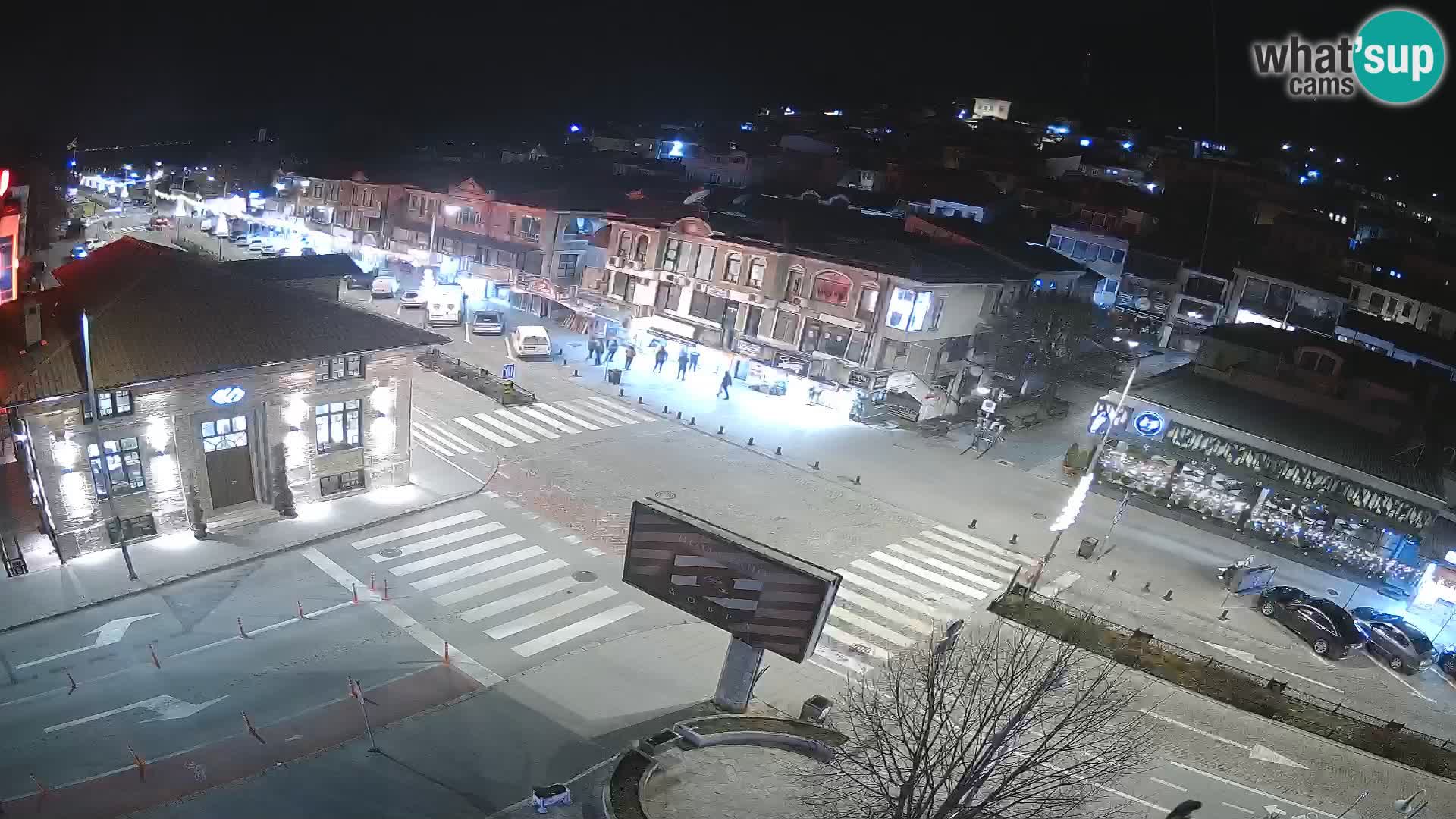 Webcam Ohrid old town and center