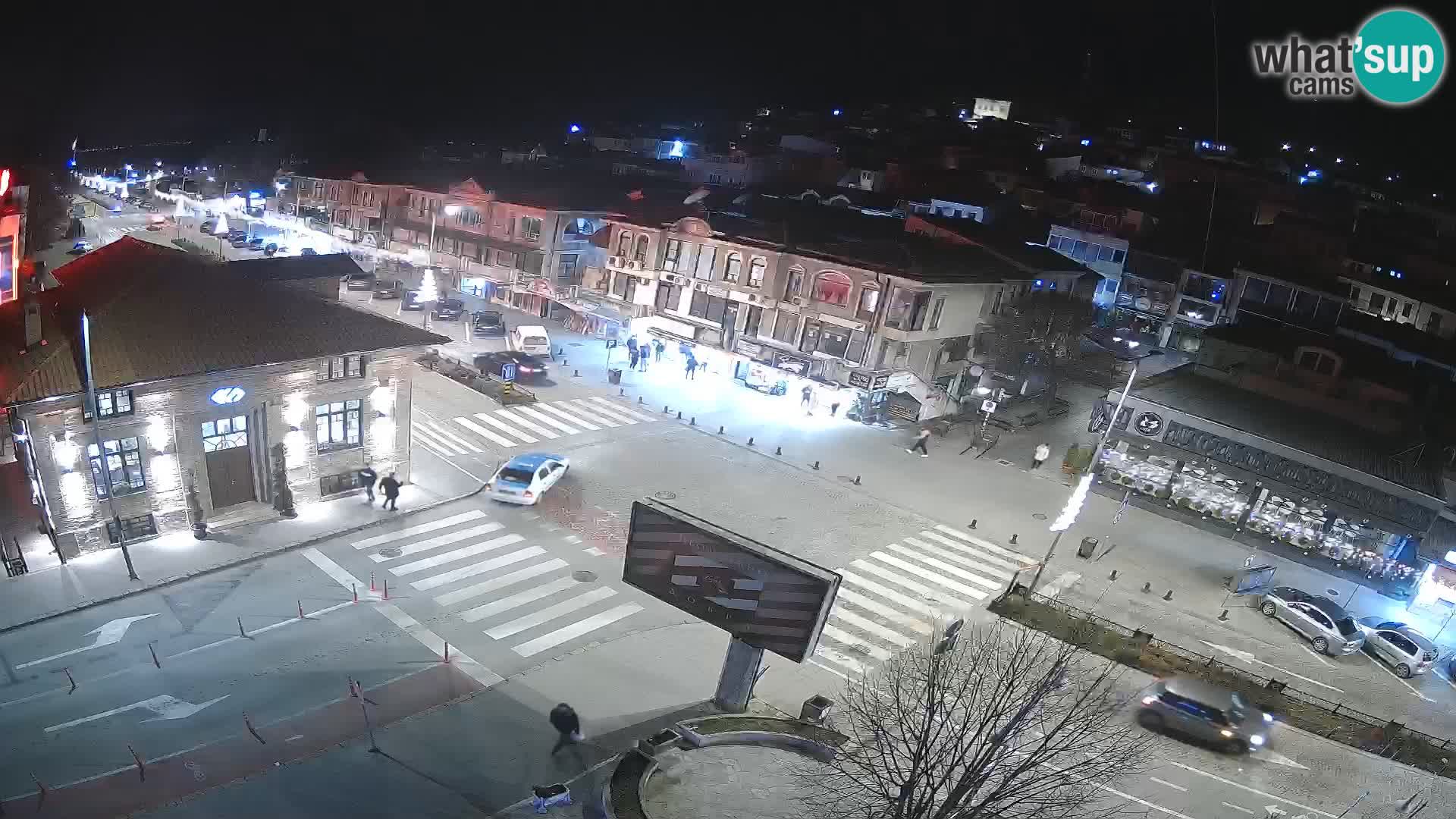 Webcam Ohrid old town and center