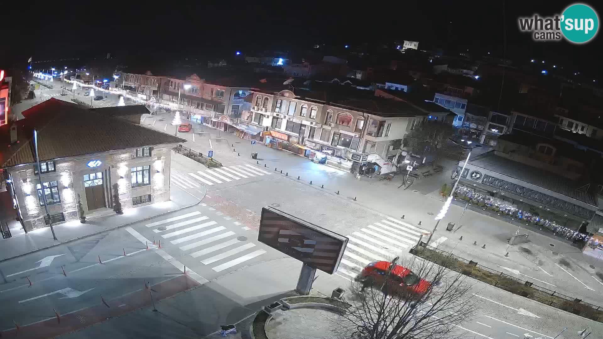 Webcam de la vieille ville et du centre d’Ohrid