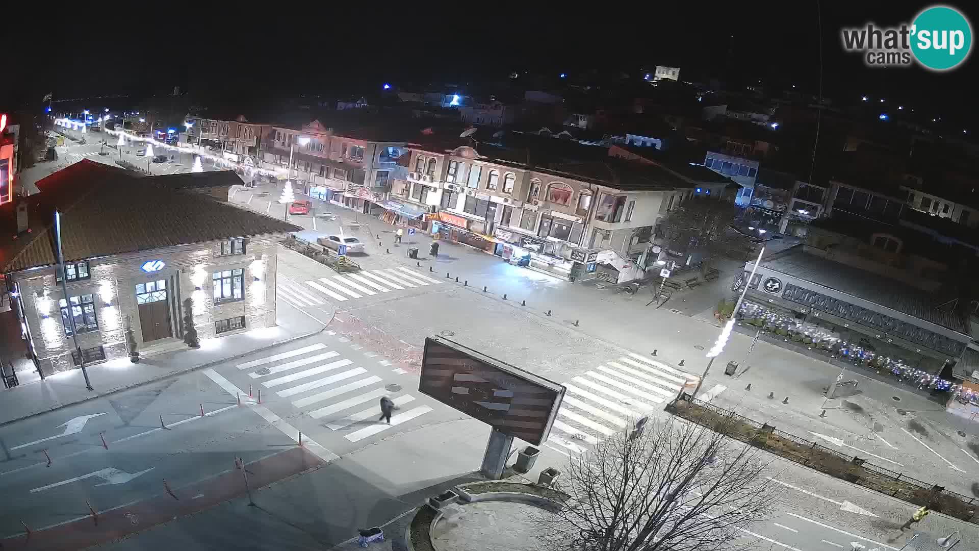 Webcam de la vieille ville et du centre d’Ohrid