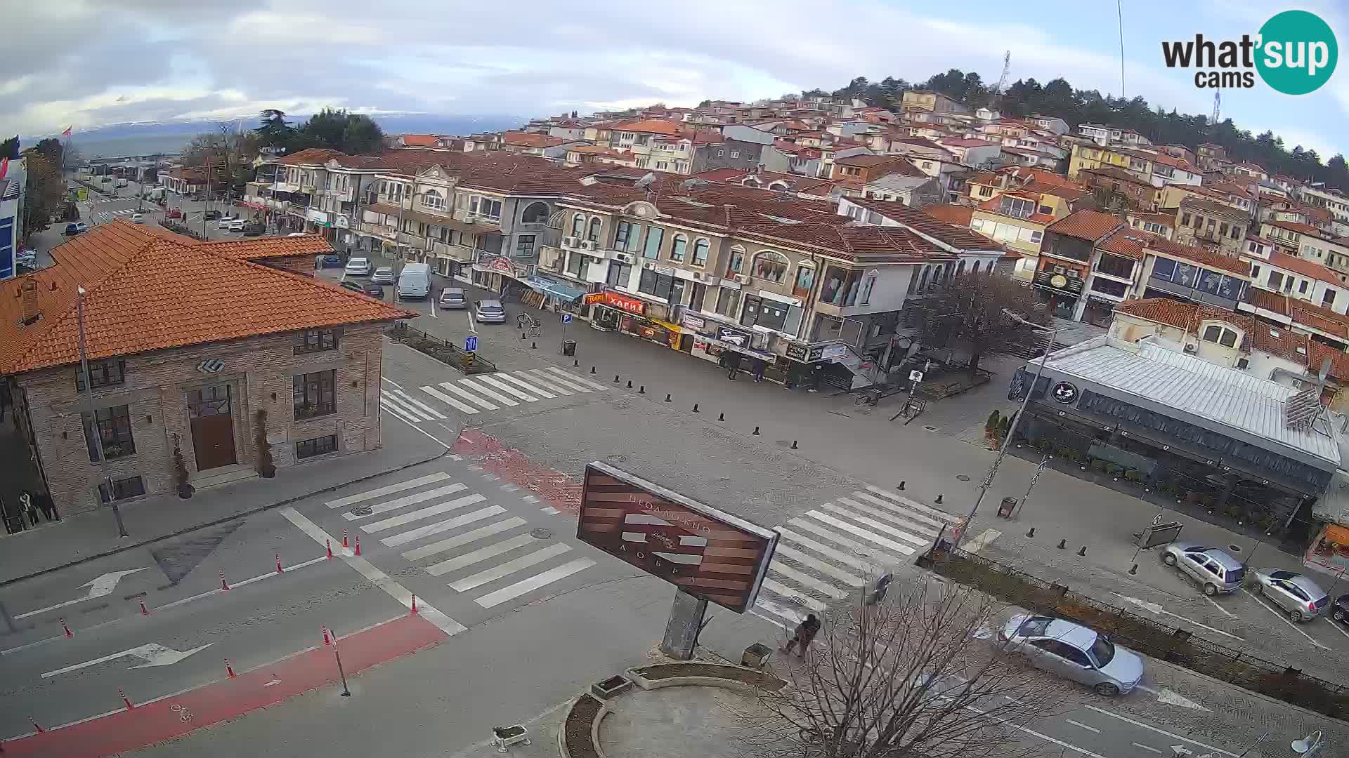 Webcam Altstadt und Zentrum von Ohrid