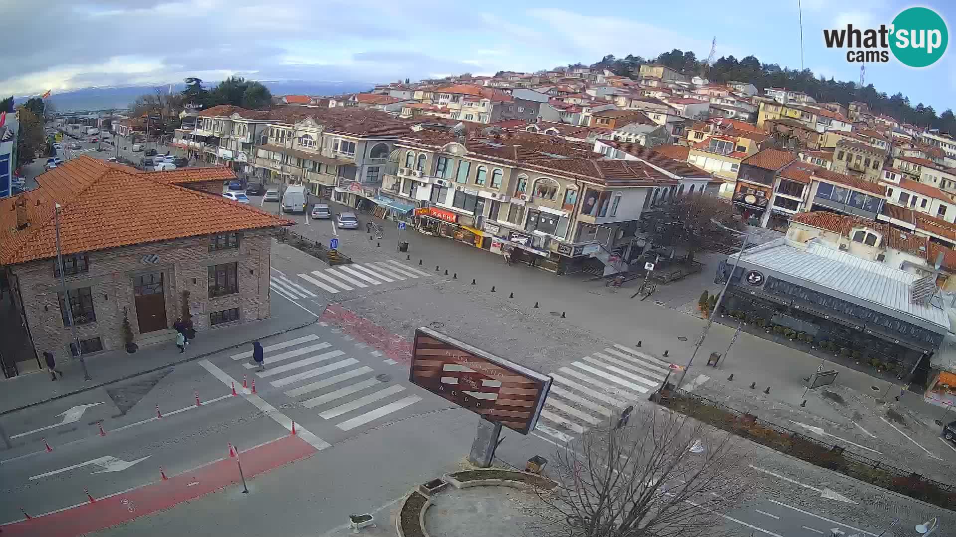 Webcam Altstadt und Zentrum von Ohrid