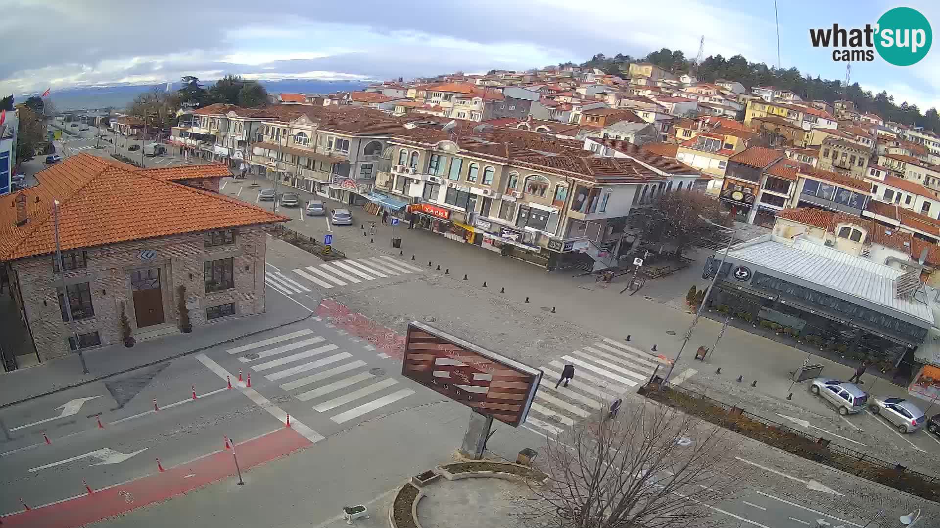 Webcam Altstadt und Zentrum von Ohrid