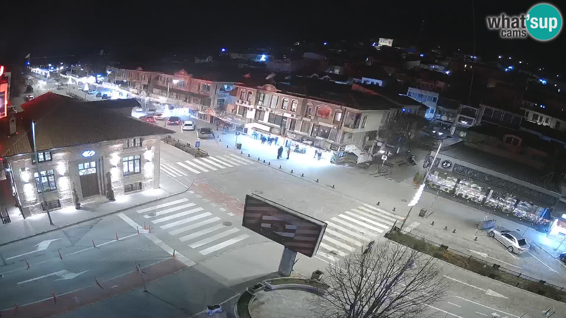 Webcam de la vieille ville et du centre d’Ohrid