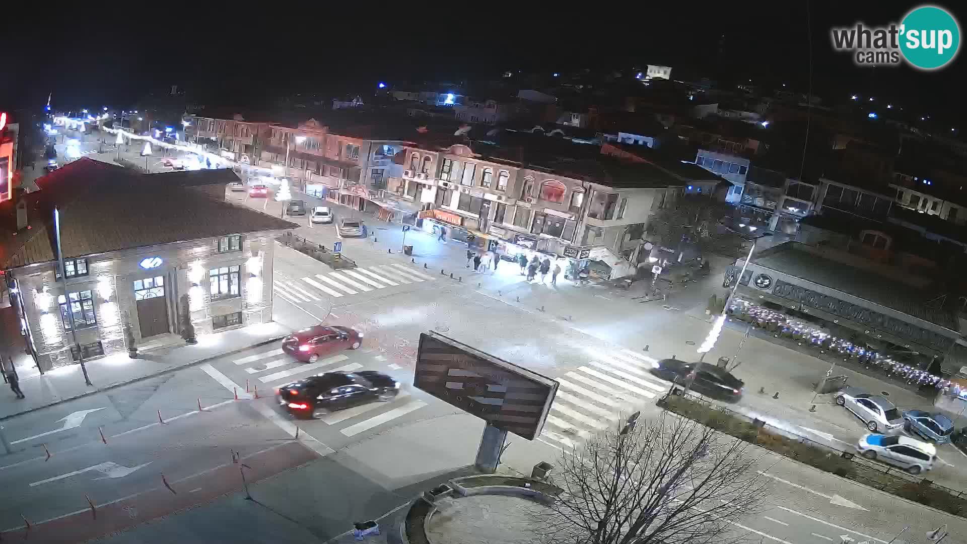 Webcam Ohrid old town and center