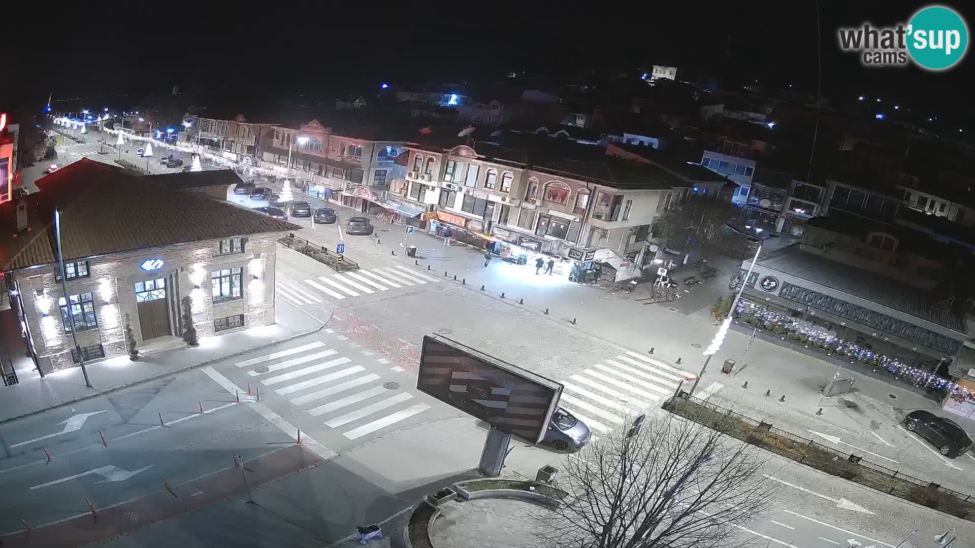 Webcam de la vieille ville et du centre d’Ohrid