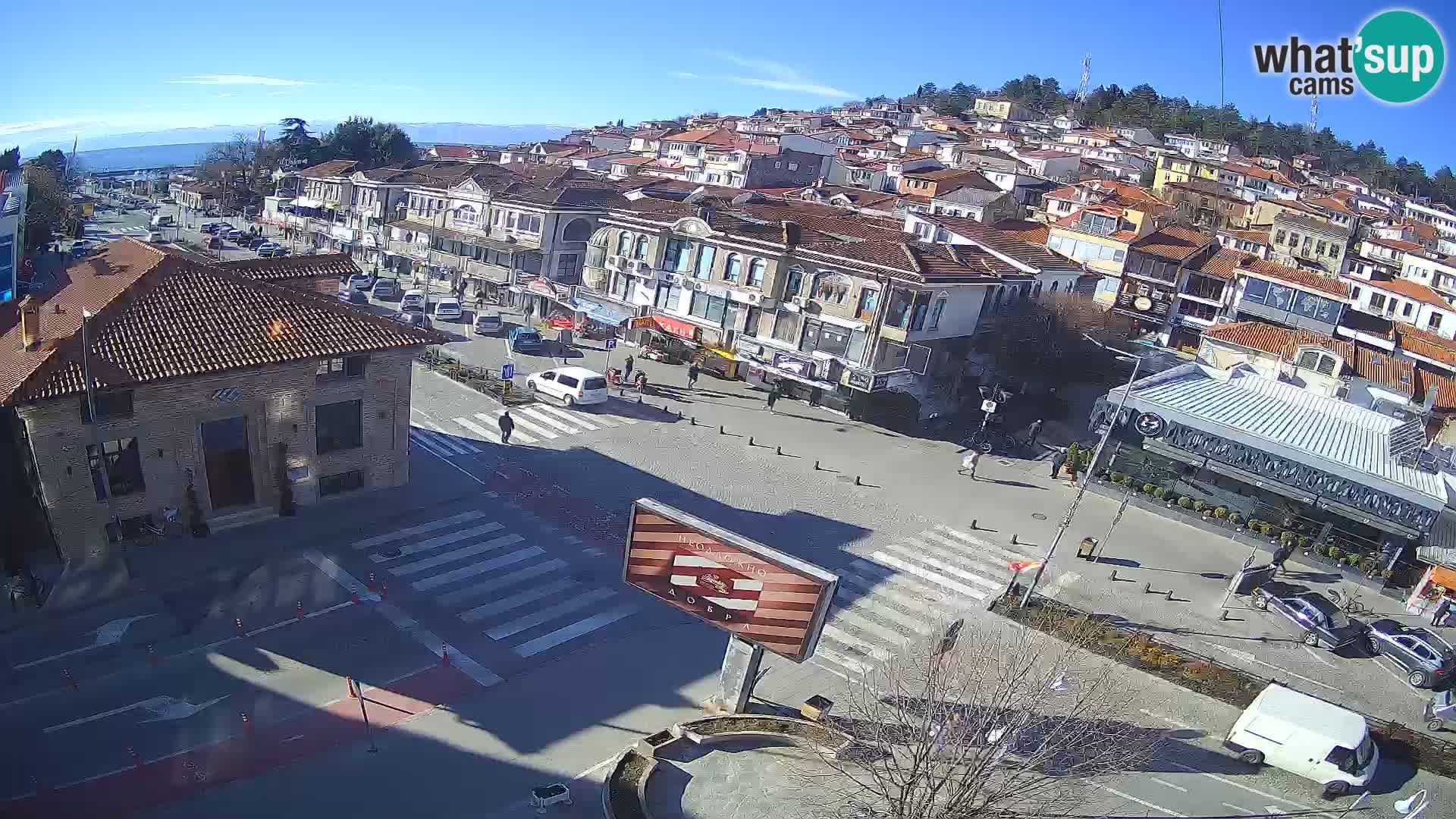 Webcam Città Vecchia e Centro di Ohrid – Macedonia