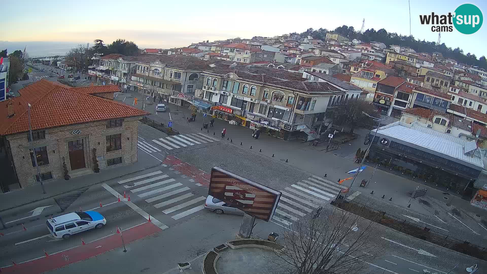 Webcam Altstadt und Zentrum von Ohrid