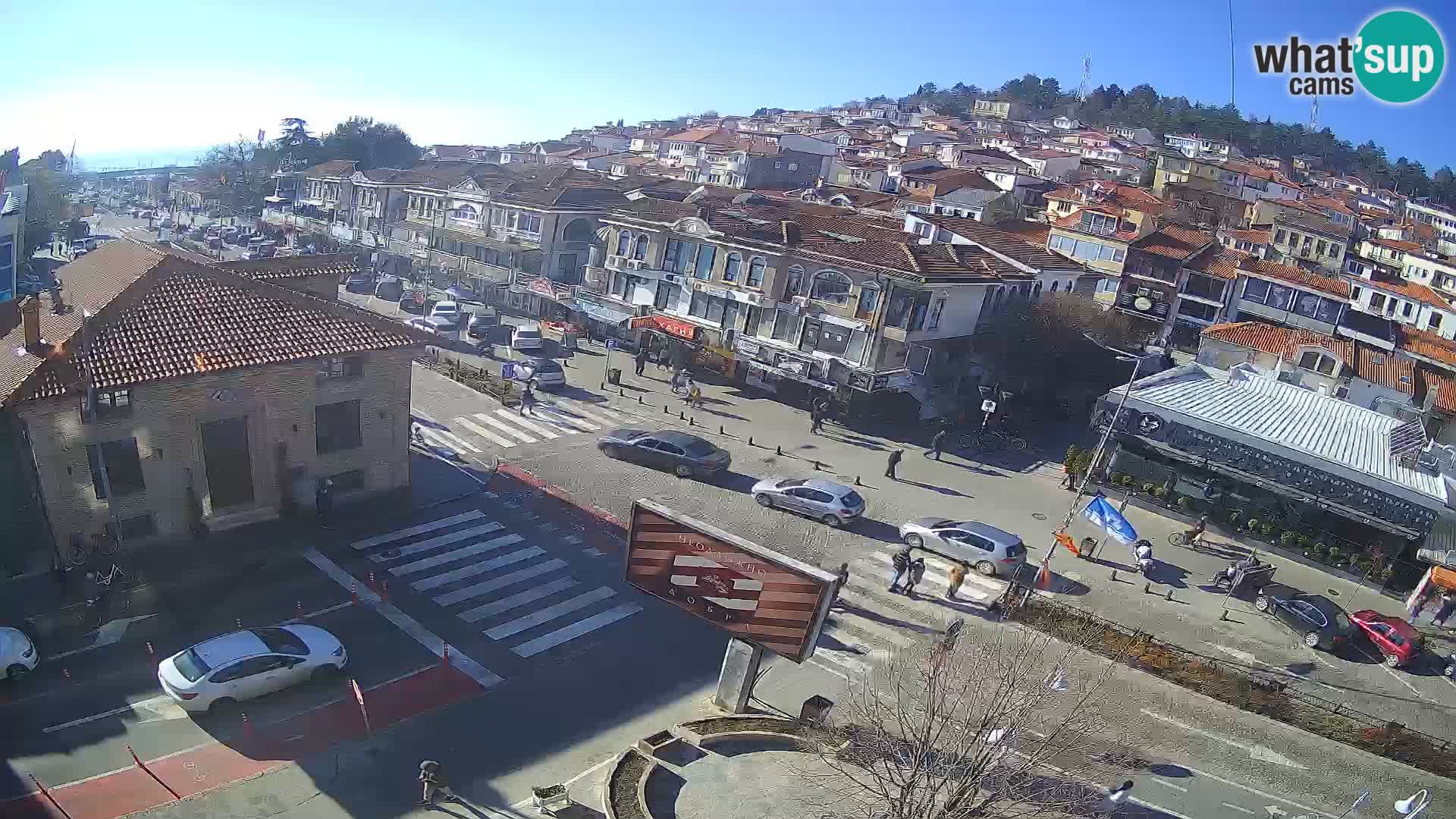 Webcam Altstadt und Zentrum von Ohrid