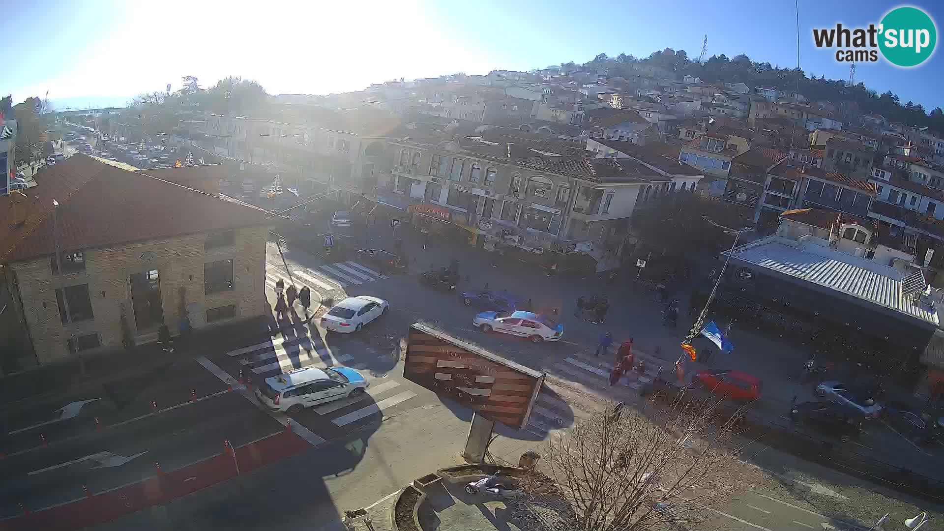 Webcam Altstadt und Zentrum von Ohrid