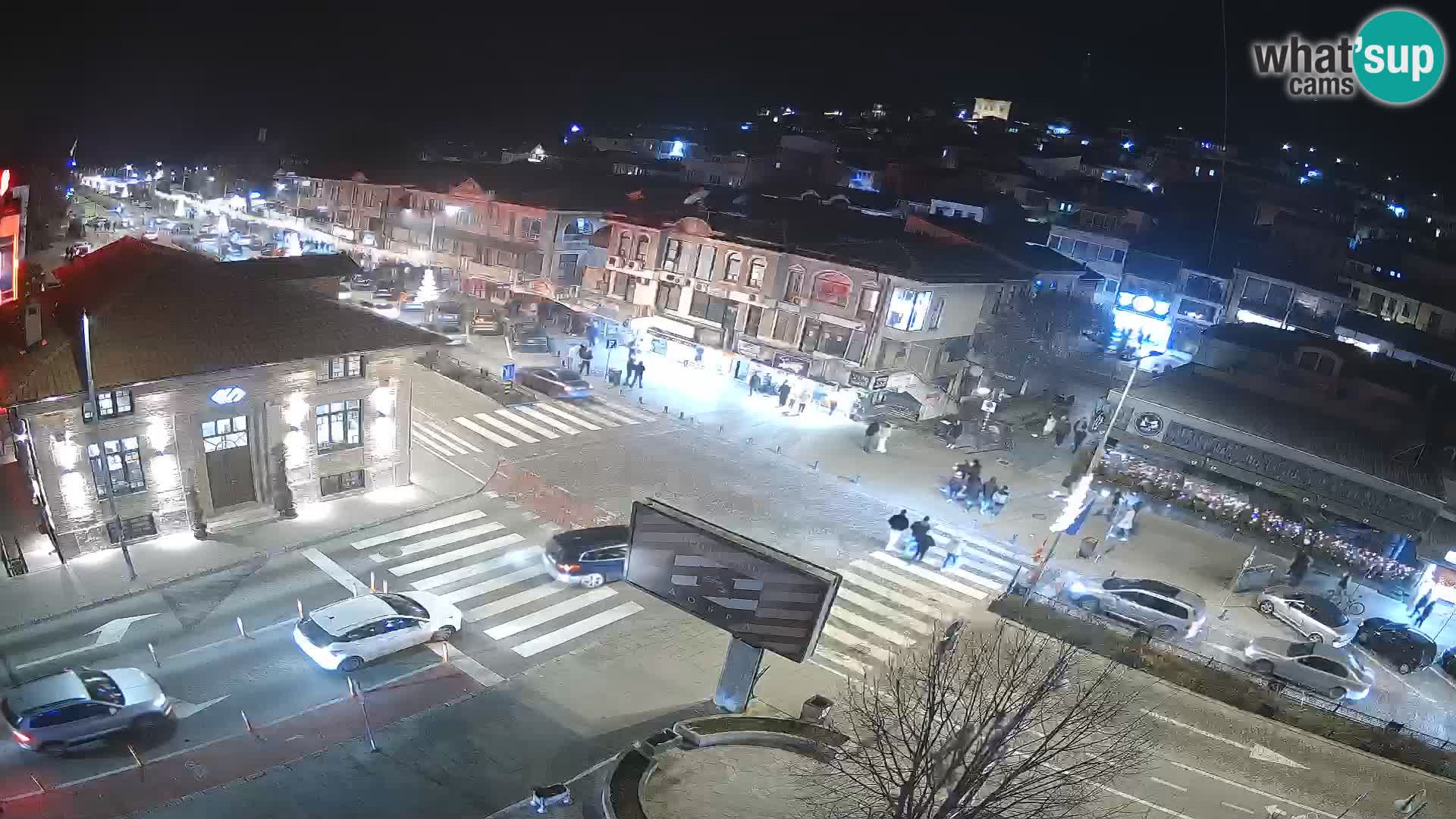 Webcam de la vieille ville et du centre d’Ohrid