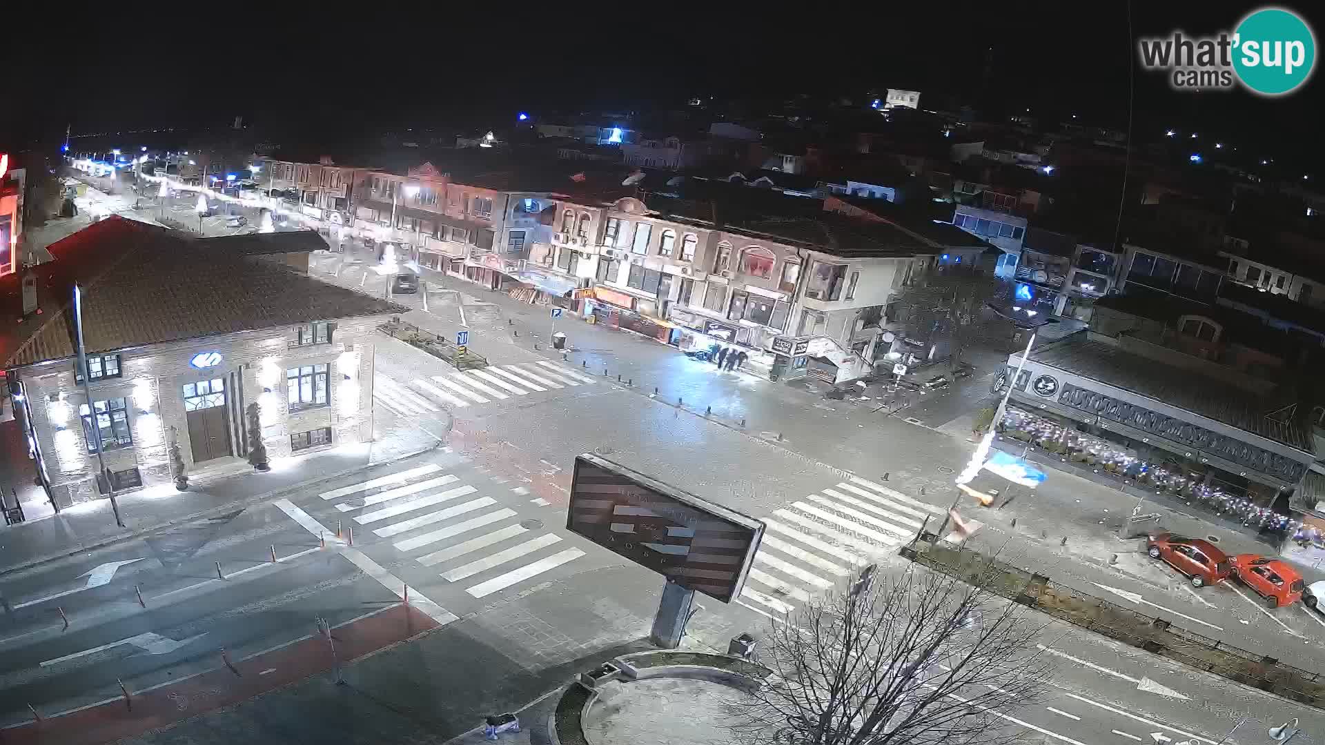 Webcam Ohrid old town and center