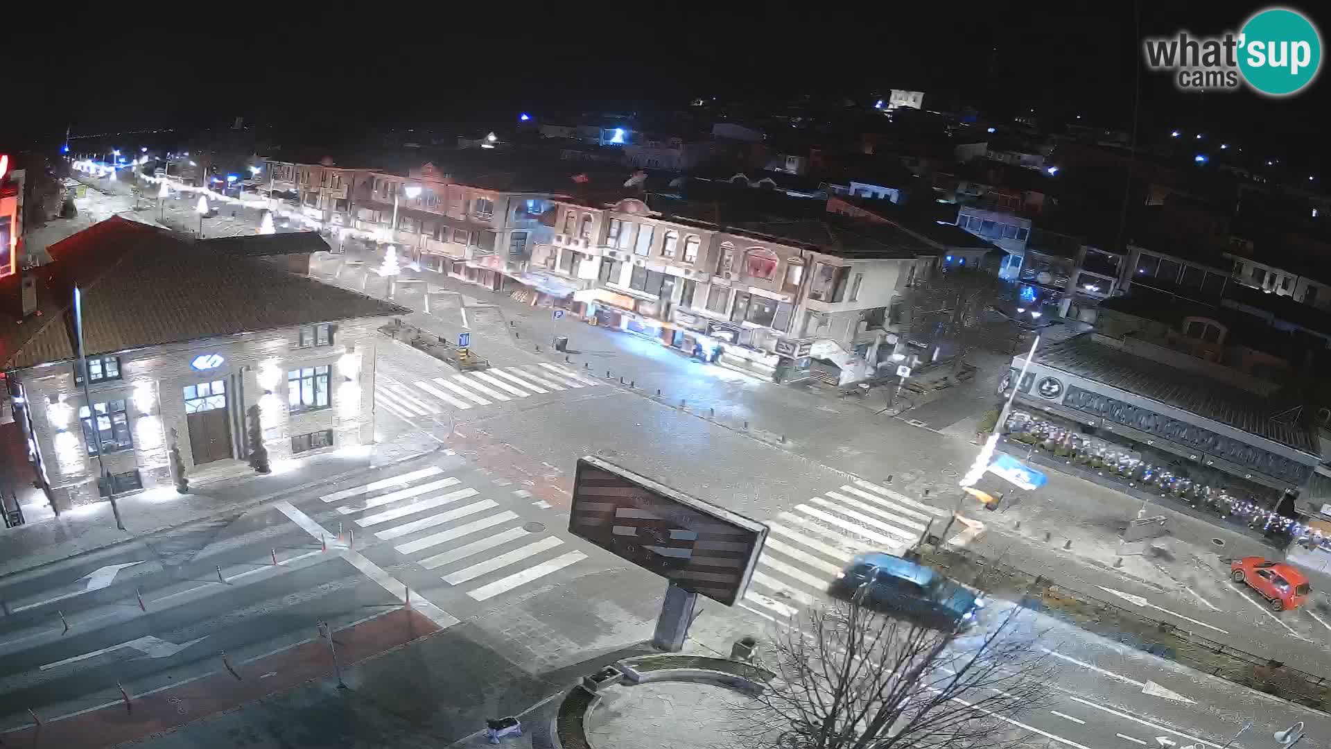 Webcam Ohrid old town and center