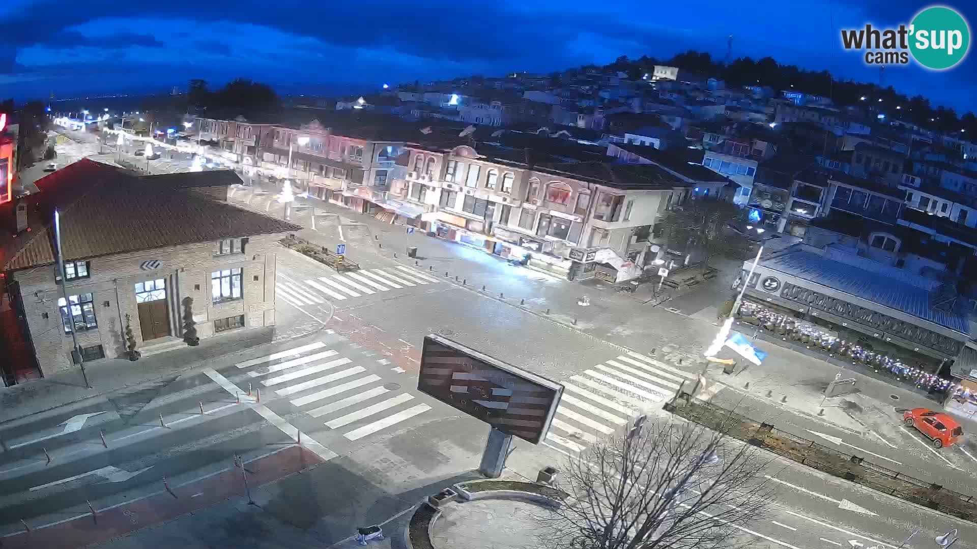 Webcam Ohrid old town and center