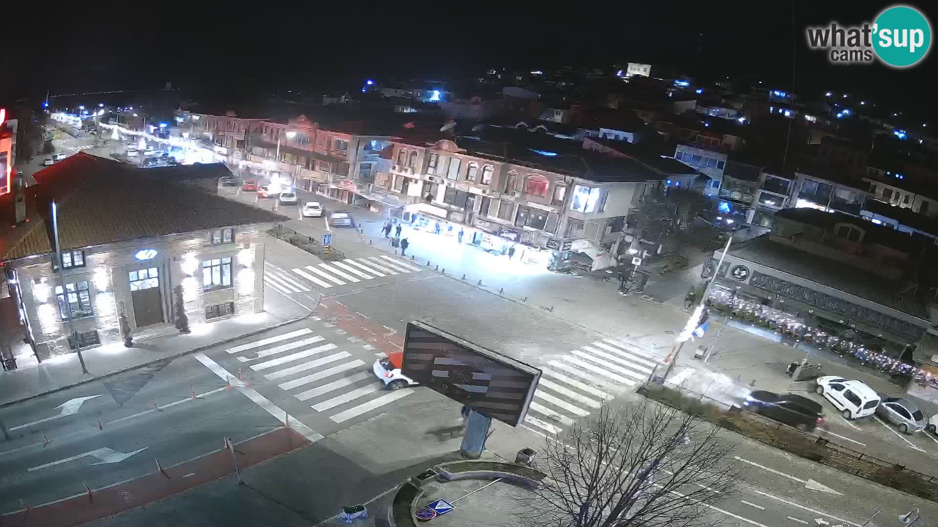 Webcam de la vieille ville et du centre d’Ohrid