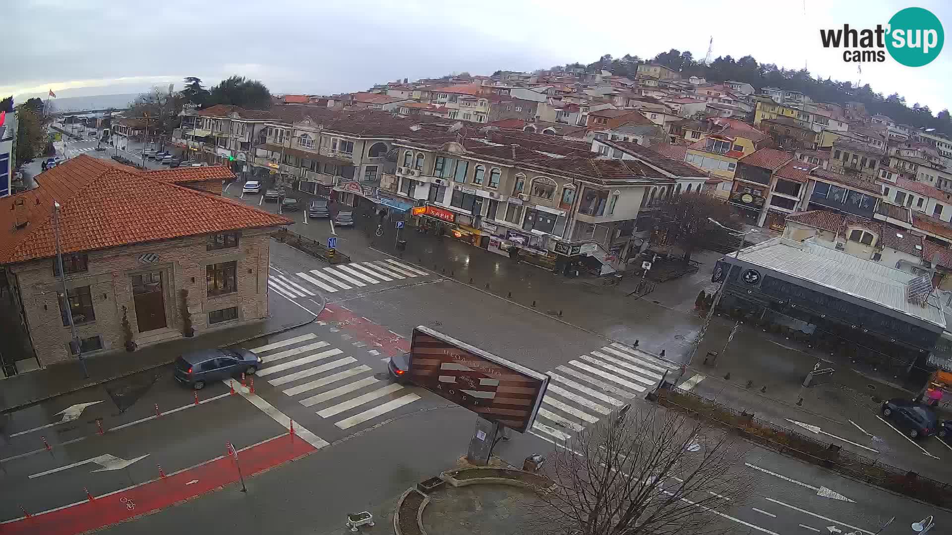 Webcam Ohrid old town and center