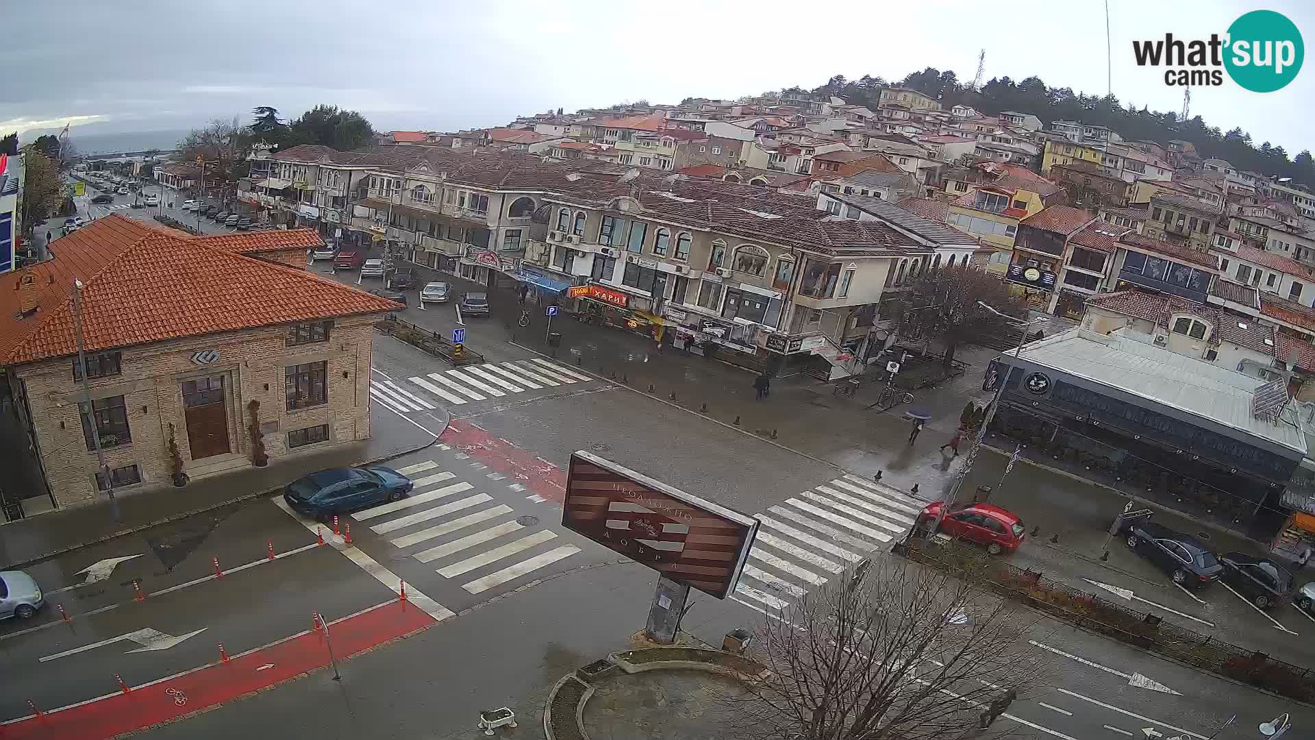 Webcam Altstadt und Zentrum von Ohrid