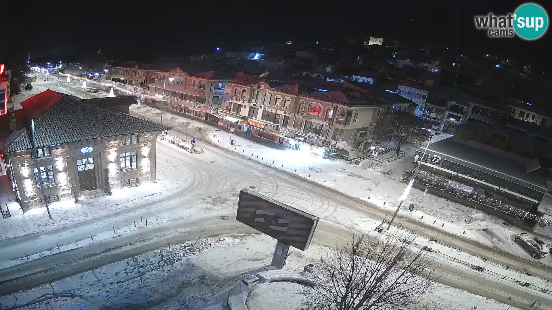 Webcam de la vieille ville et du centre d’Ohrid