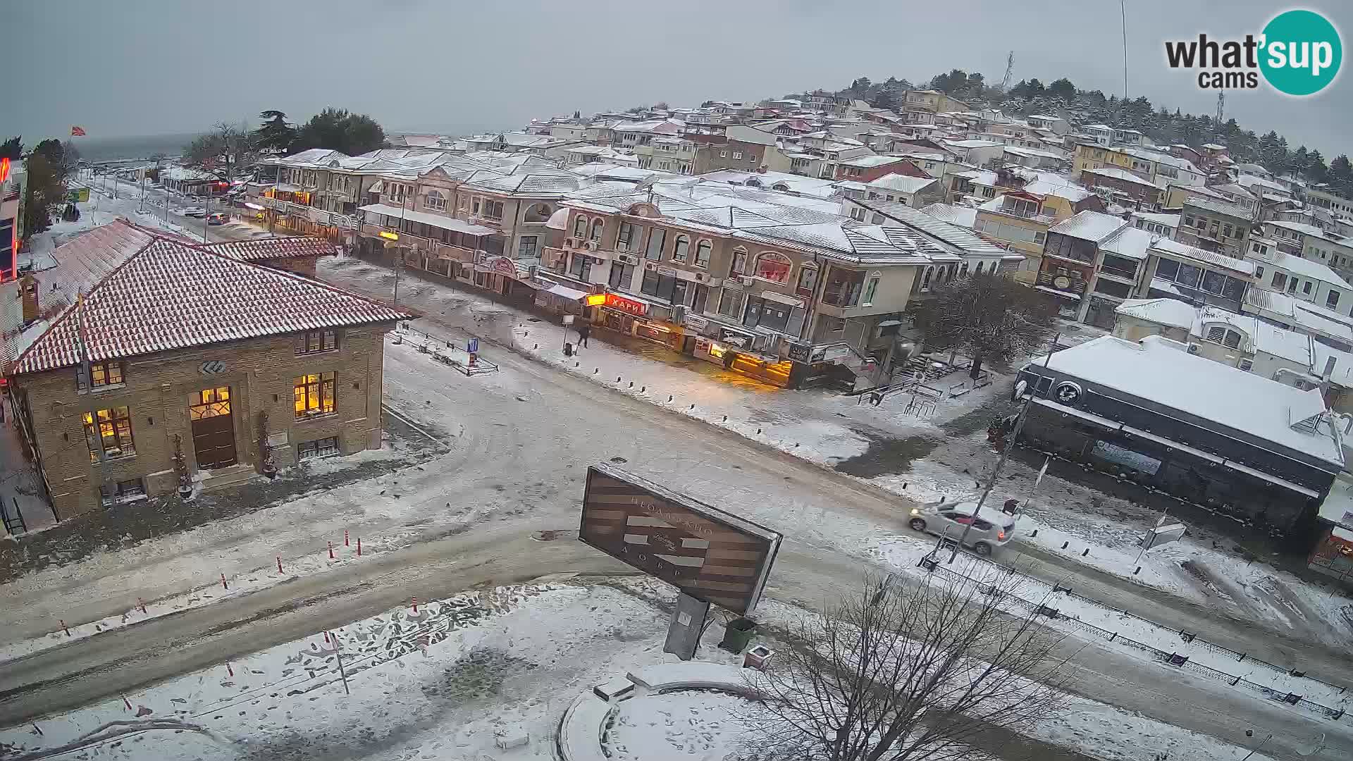 Webcam Ohrid old town and center