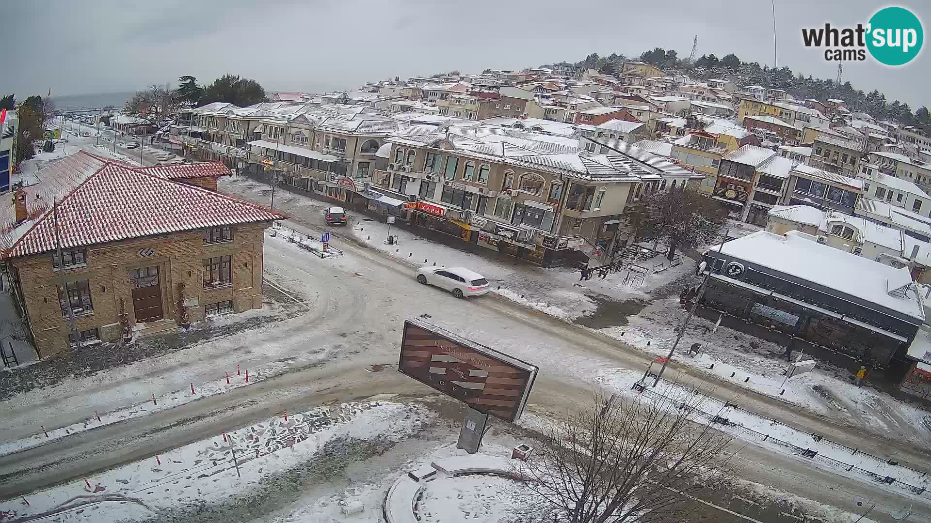 Webcam Ohrid old town and center