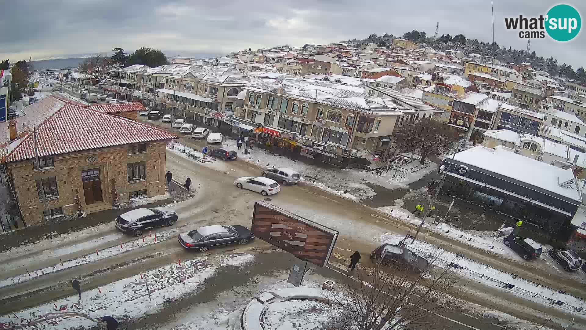 Webcam de la vieille ville et du centre d’Ohrid