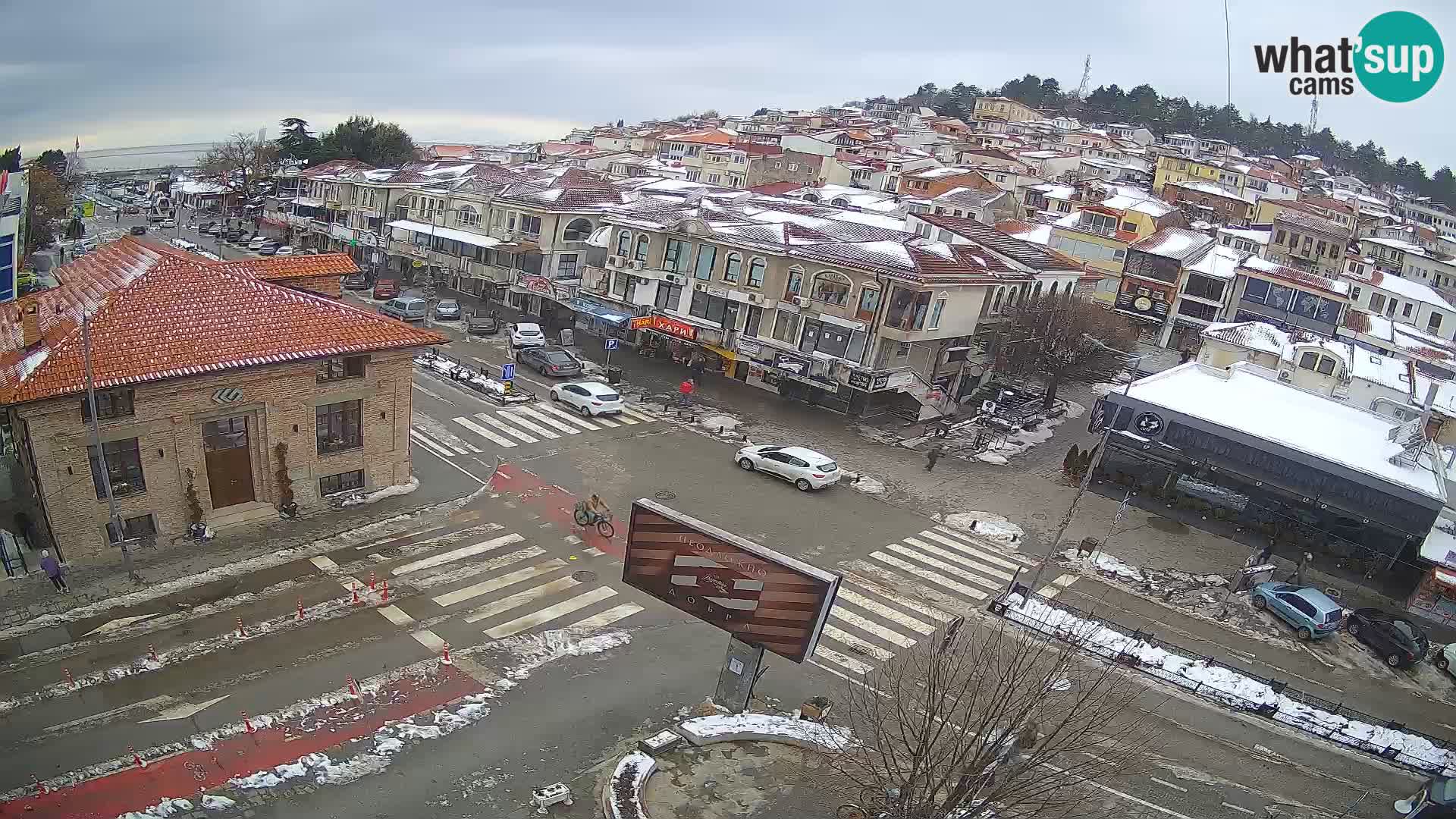 Webcam Altstadt und Zentrum von Ohrid