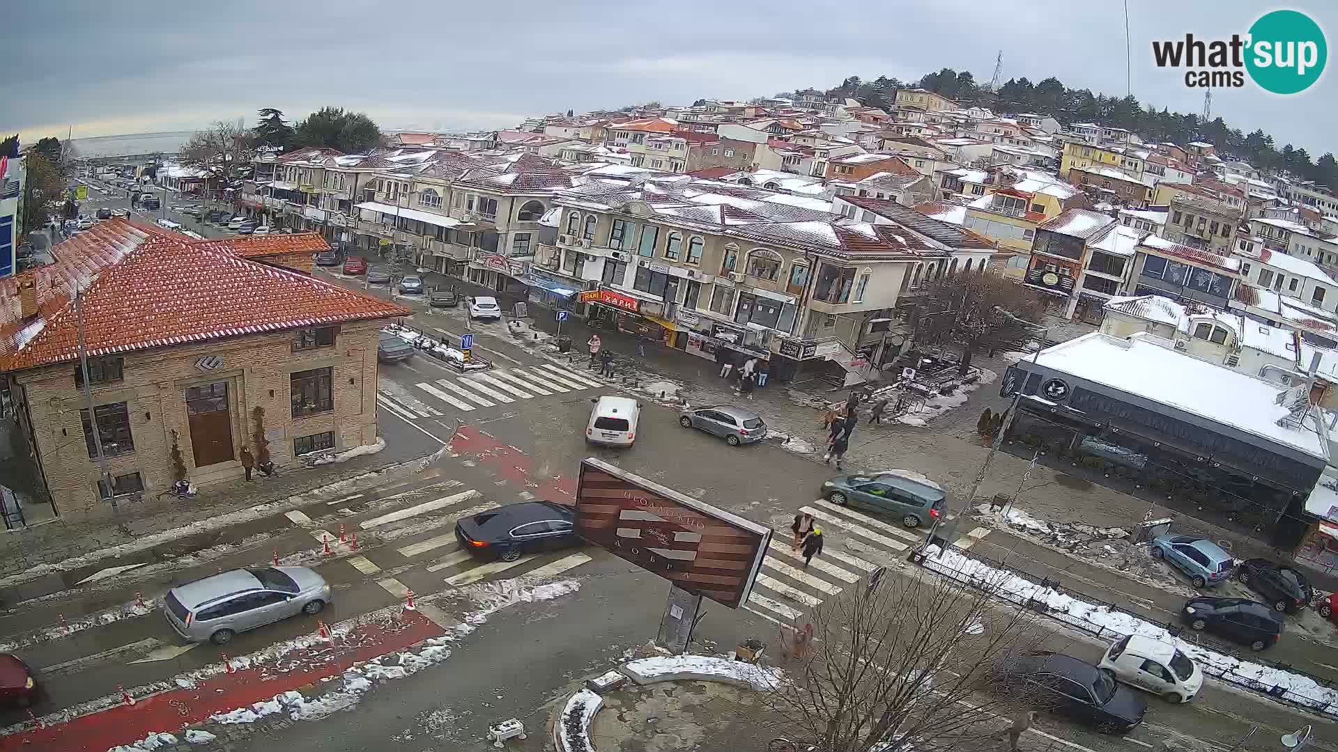 Webcam Ohrid old town and center